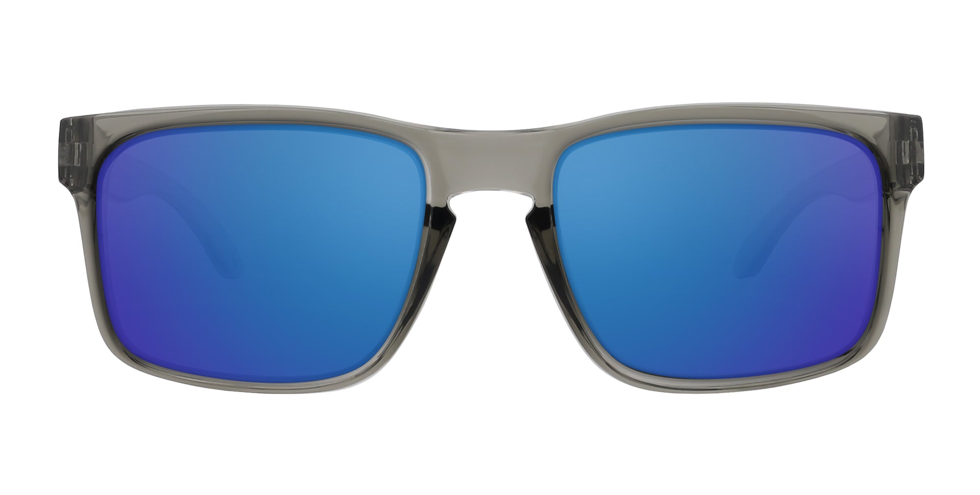 Stormy XL translucent gray oversized prescription glasses from Neven Eyewear Pair name: Stormy XL Frame shape: oversized.