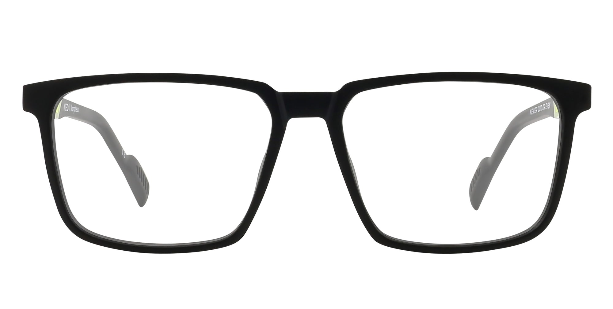 Morpheus Black rectangle prescription glasses from Neven Eyewear.