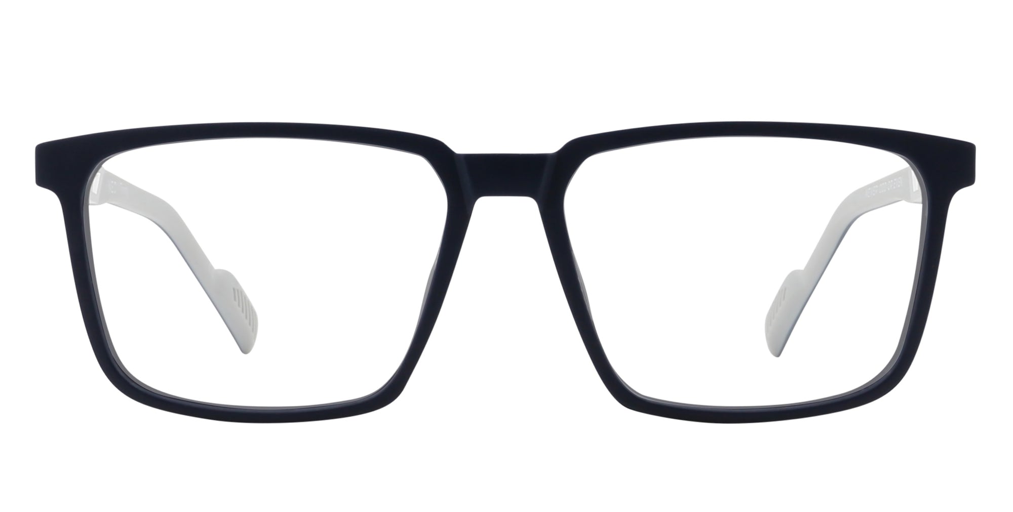 Trinity black square prescription glasses from Neven Eyewear.
