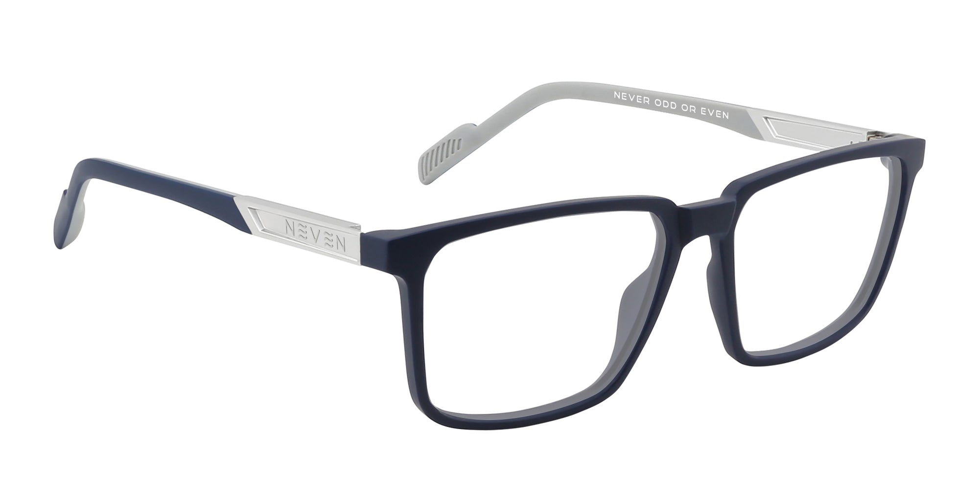 Trinity black square prescription glasses from Neven Eyewear.
