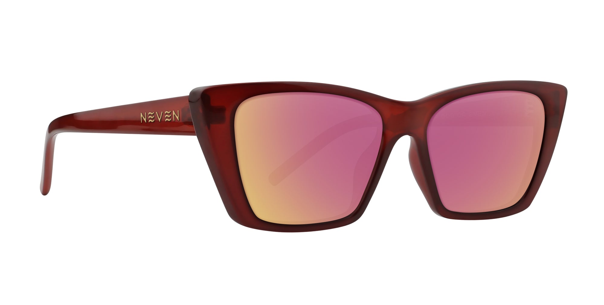Espresso Mahogany Cat-Eye Prescription Glasses from Neven Eyewear.