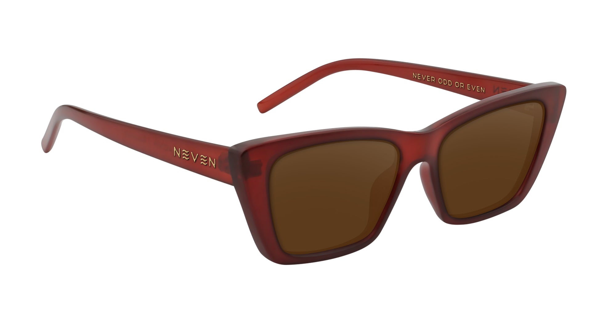 Espresso Mahogany Cat-Eye Prescription Glasses from Neven Eyewear.