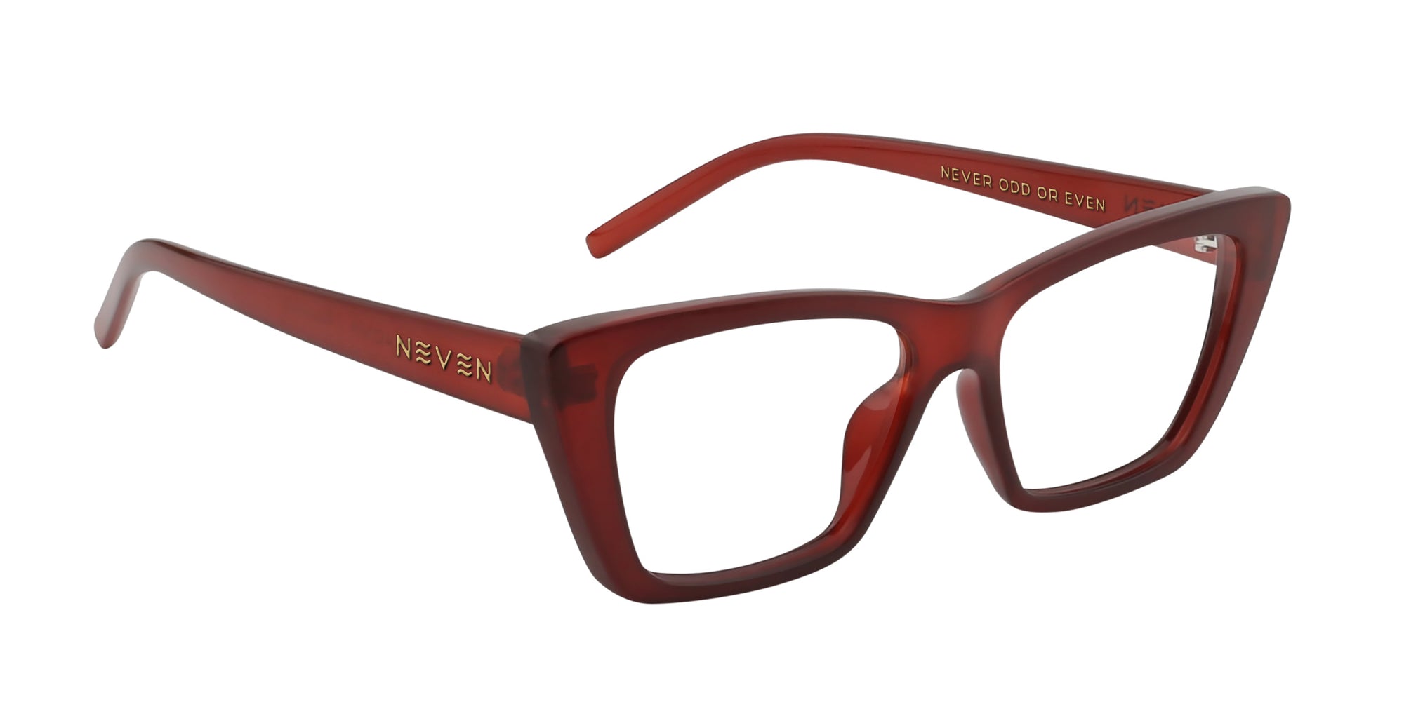 Espresso Mahogany Cat-Eye Prescription Glasses from Neven Eyewear.