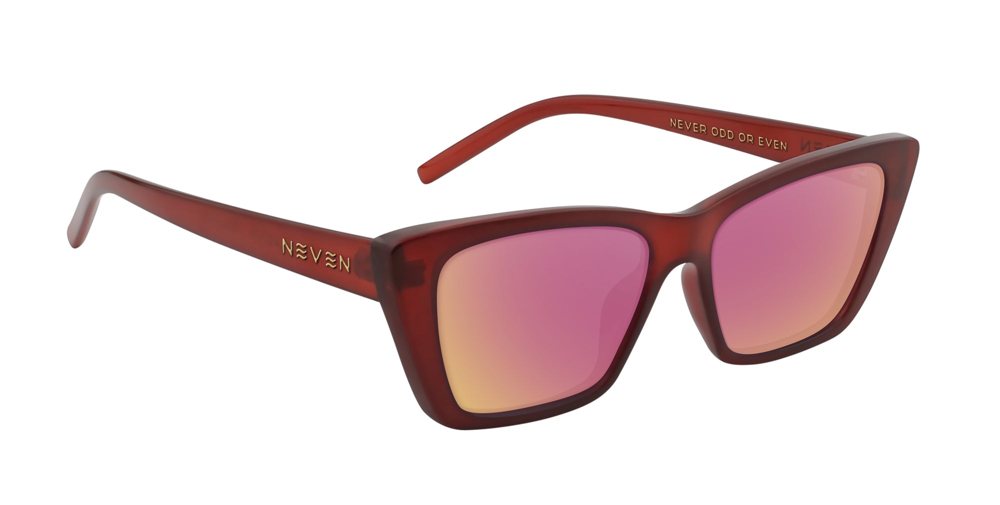 Espresso Mahogany Cat-Eye Prescription Glasses from Neven Eyewear.