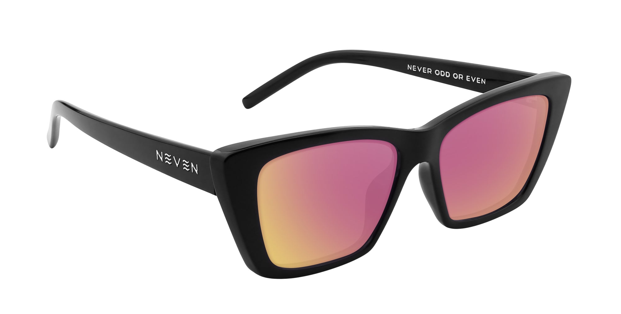 Noir Black Cat Eye Prescription Glasses from Neven Eyewear.