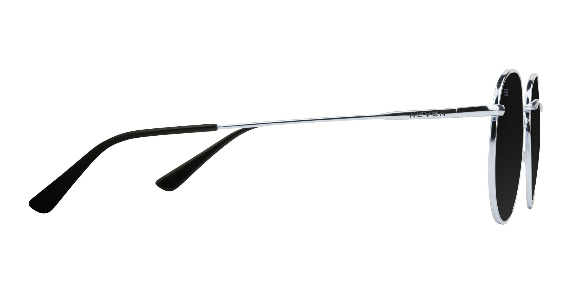 Ivy Silver Round polarized sunglasses from Neven Eyewear.