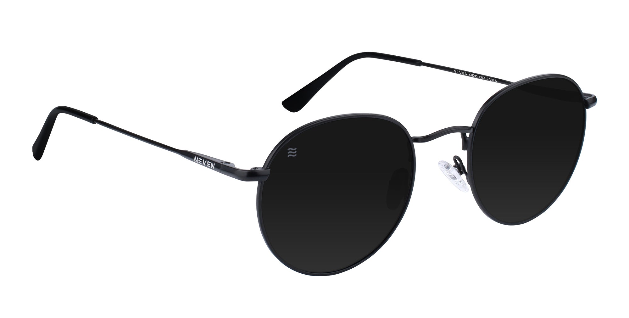 Saint Dark Round polarized sunglasses from Neven Eyewear.