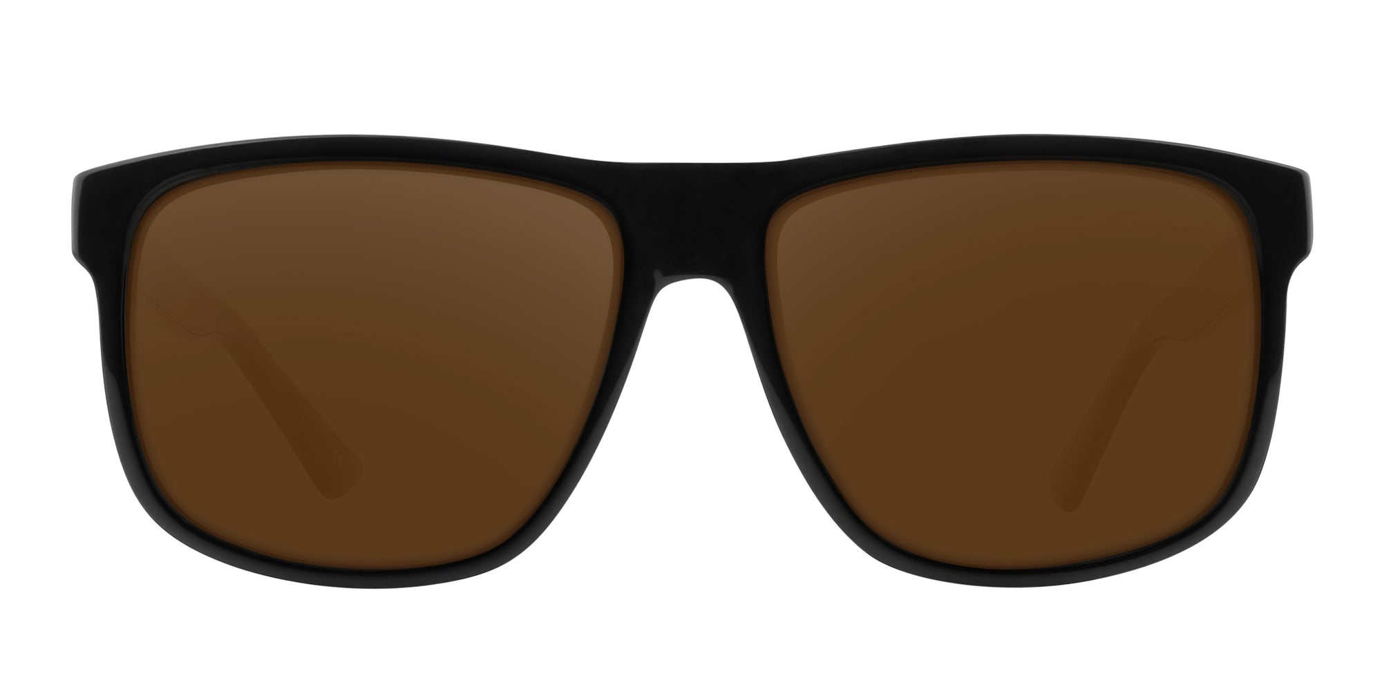 Cinder black square prescription glasses from Neven Eyewear.