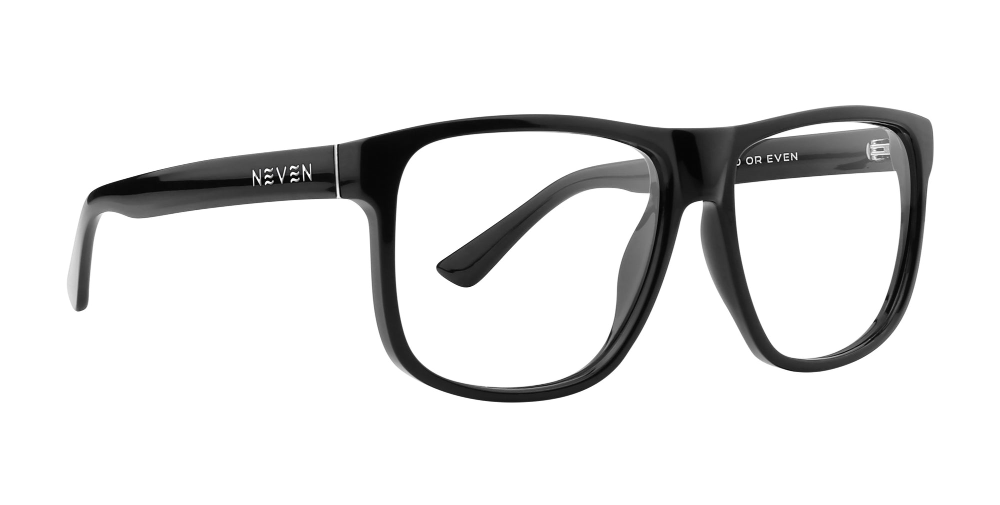 Black rectangular eyeglasses , model Cinder