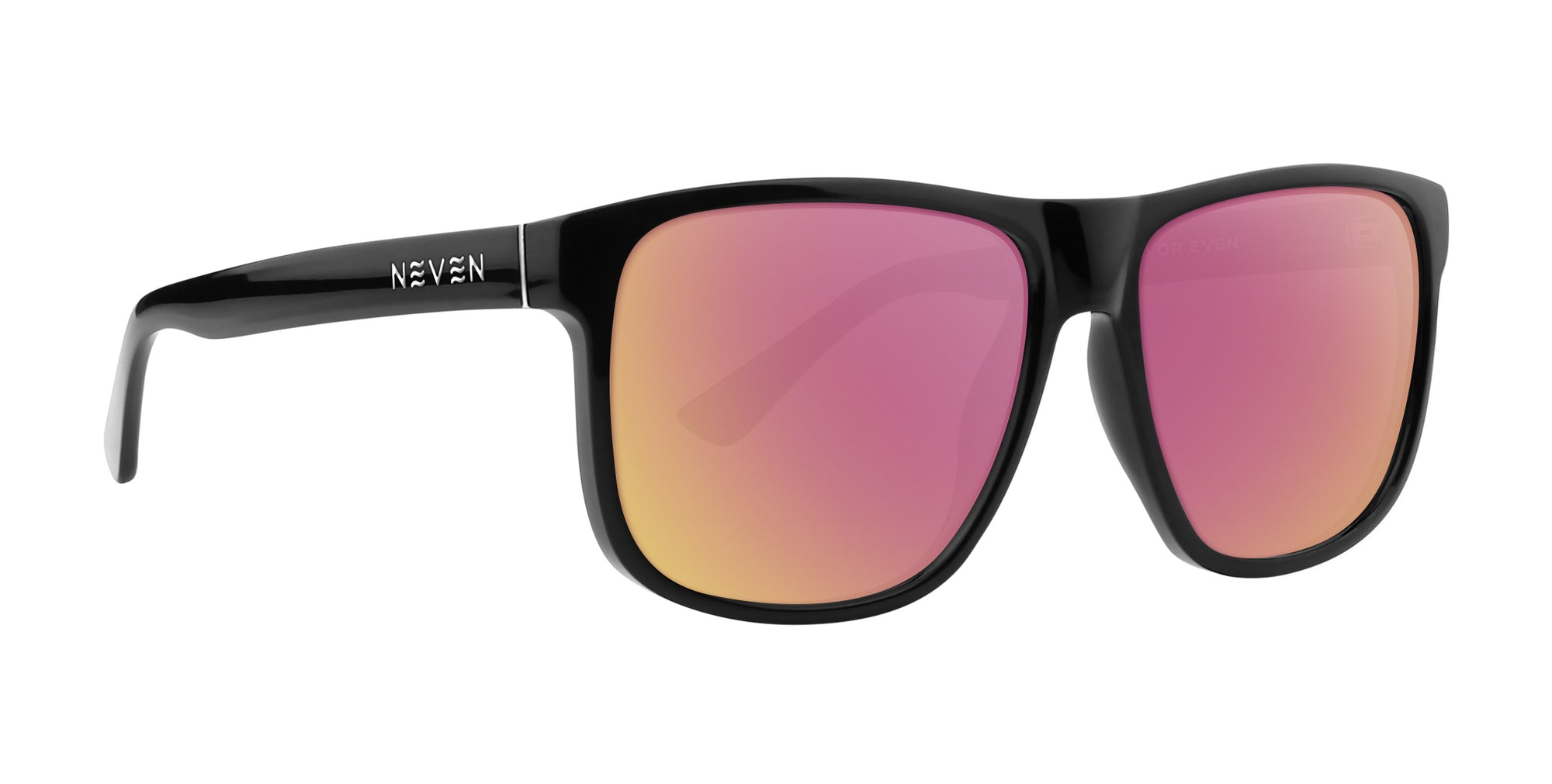 Cinder black square prescription glasses from Neven Eyewear.