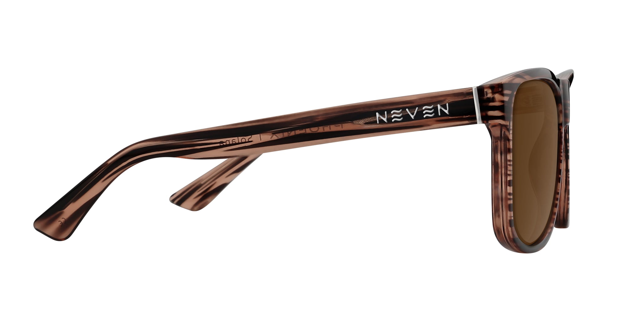 Solana brown rectangular prescription glasses from Neven Eyewear.
