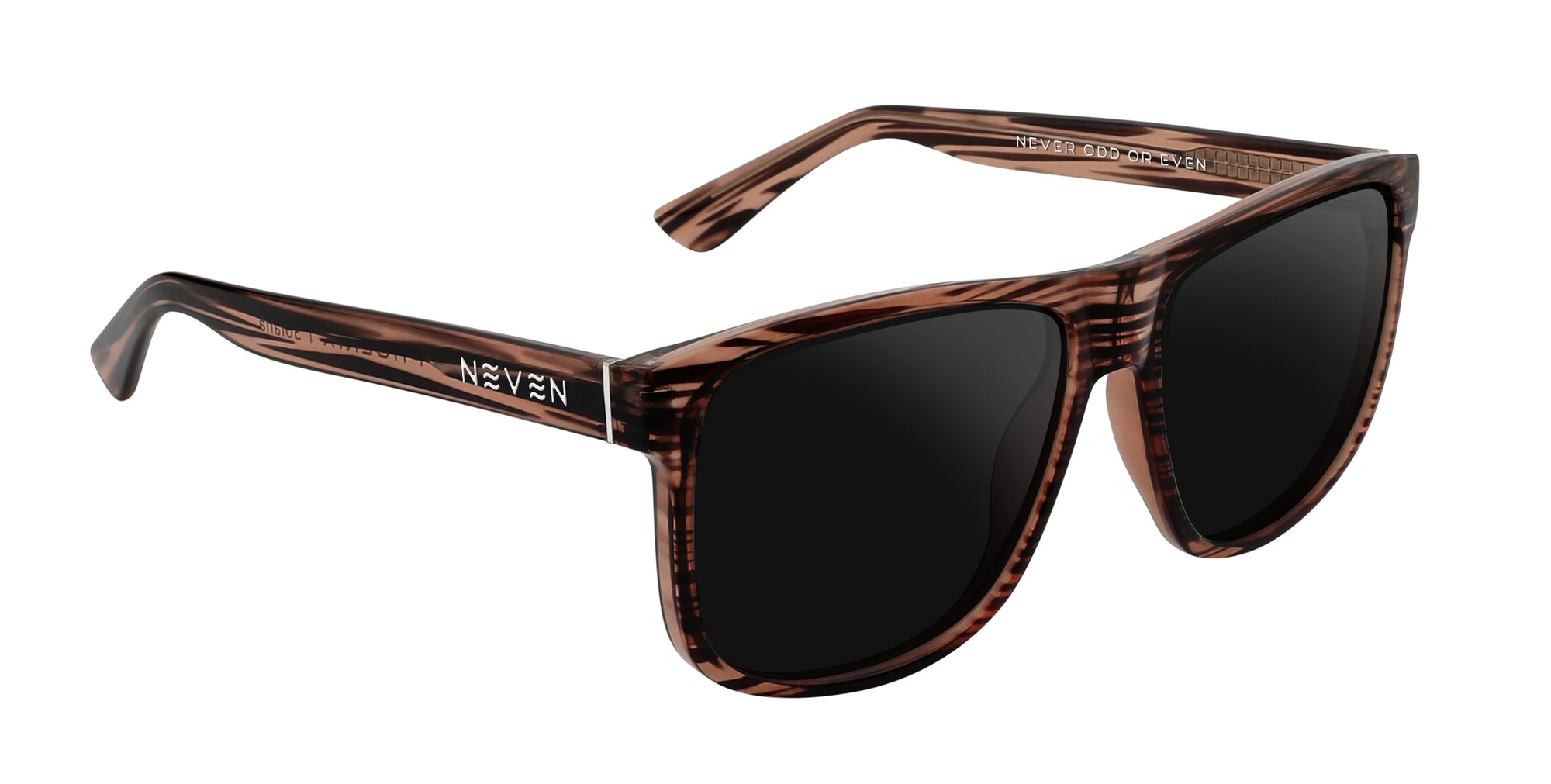 Solana brown rectangular prescription glasses from Neven Eyewear.