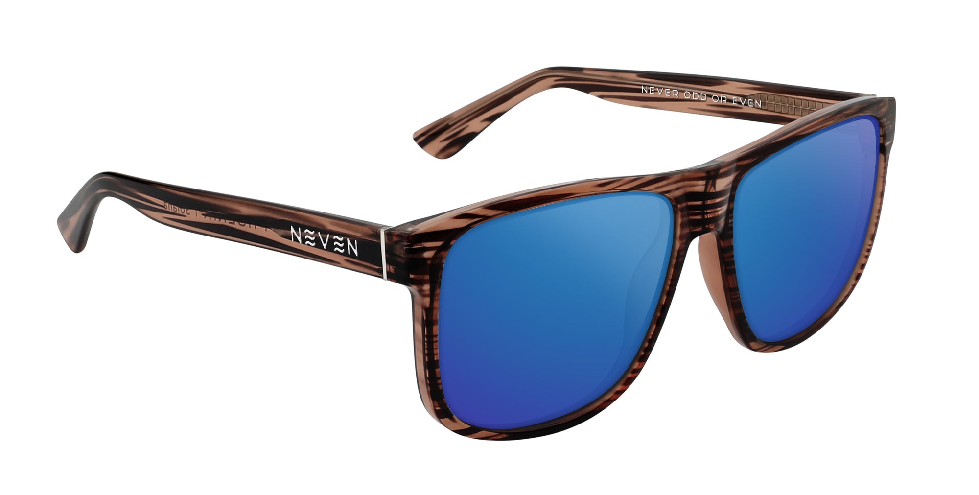 Solana brown rectangular prescription glasses from Neven Eyewear.