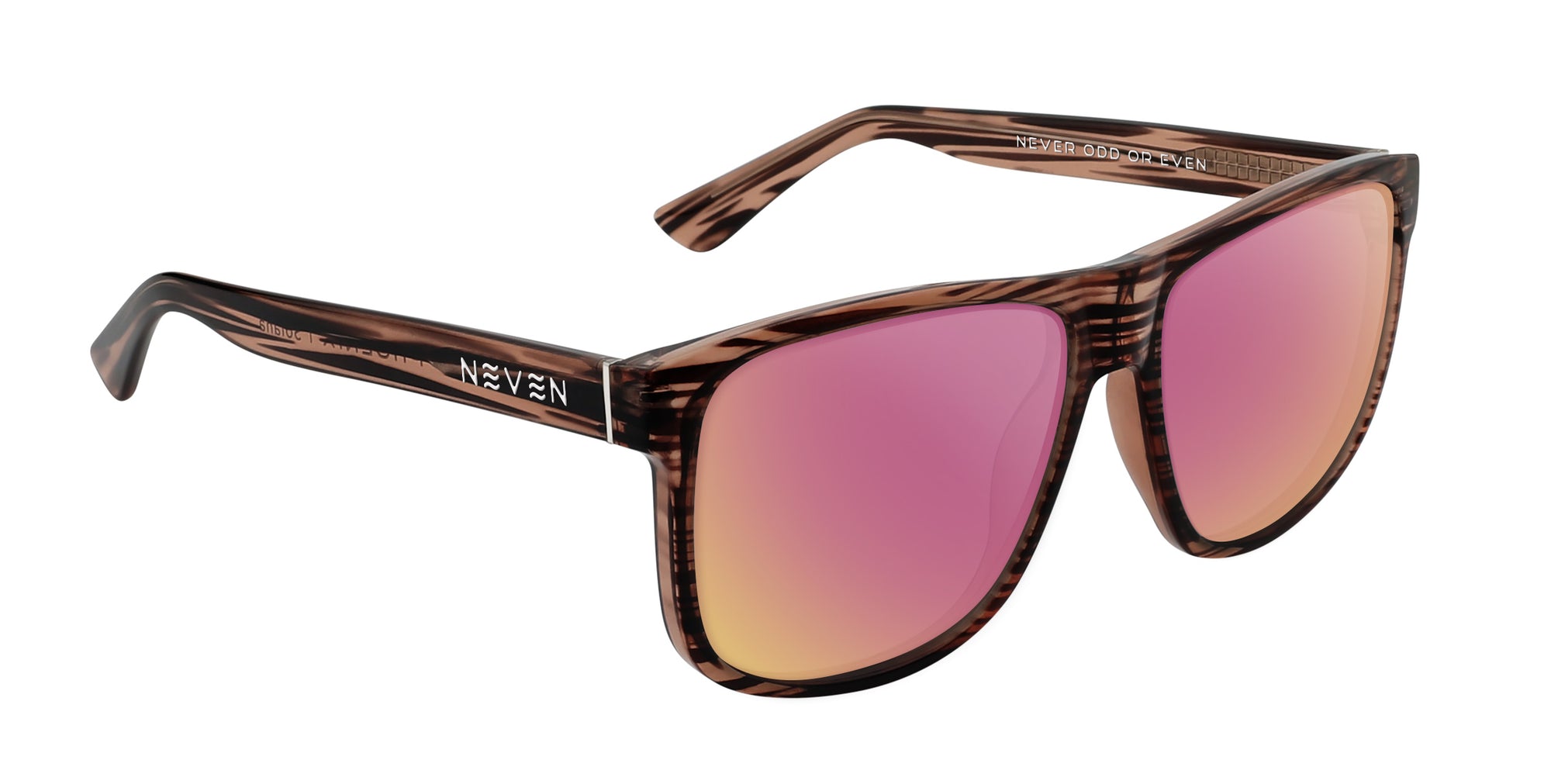 Solana brown rectangular prescription glasses from Neven Eyewear.