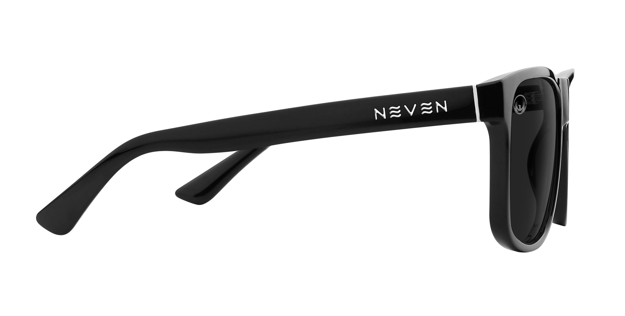 Triumph black sunglasses polarized sunglasses from Neven Eyewear.