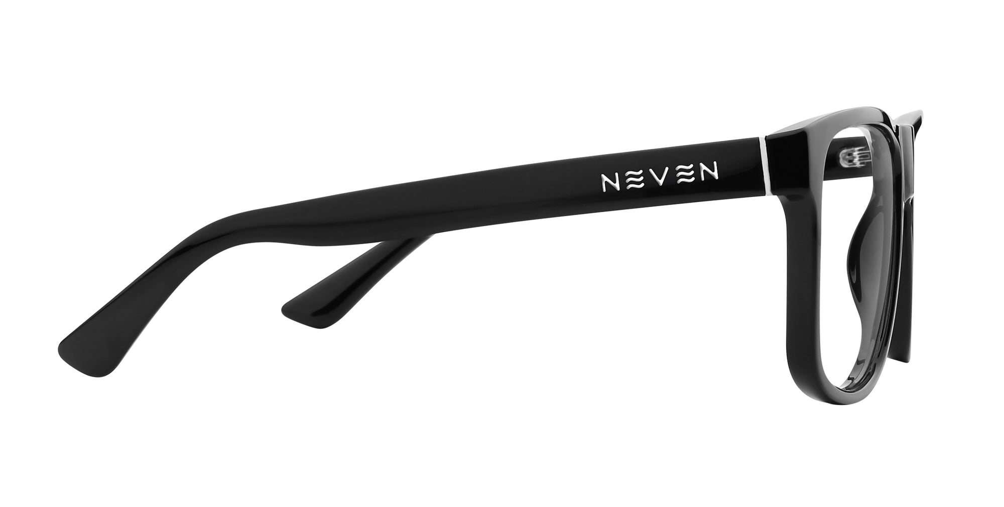 Zach Johnson Triumph Black Rectangular prescription glasses from Neven Eyewear.