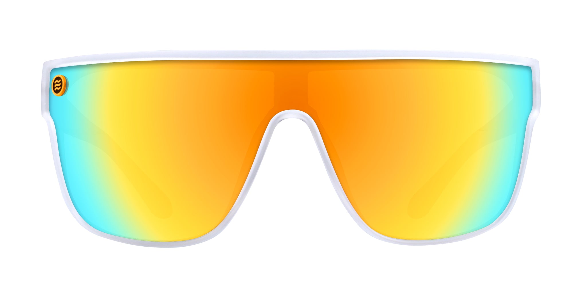 Byron white large polarized sunglasses from Neven Eyewear.