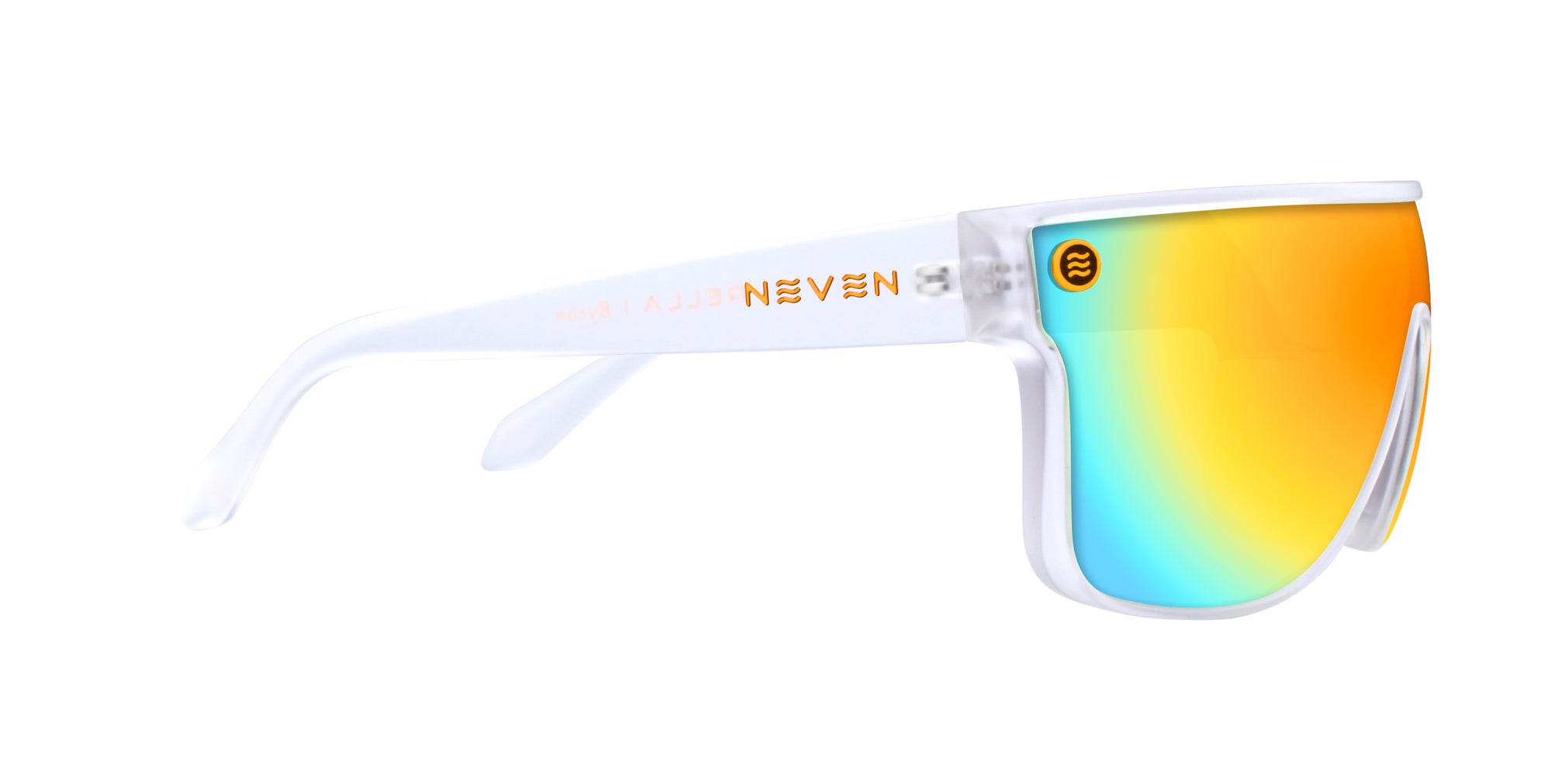 Byron white large polarized sunglasses from Neven Eyewear.