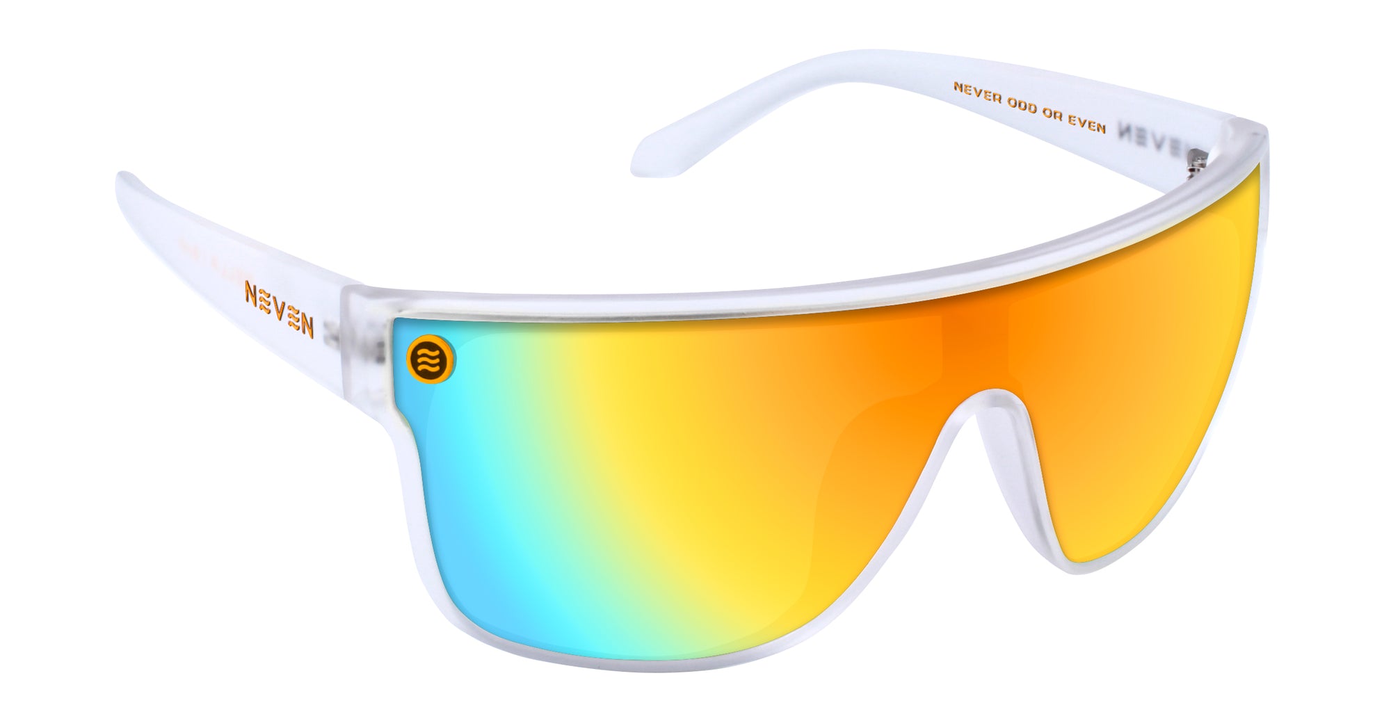 Byron white large polarized sunglasses from Neven Eyewear.