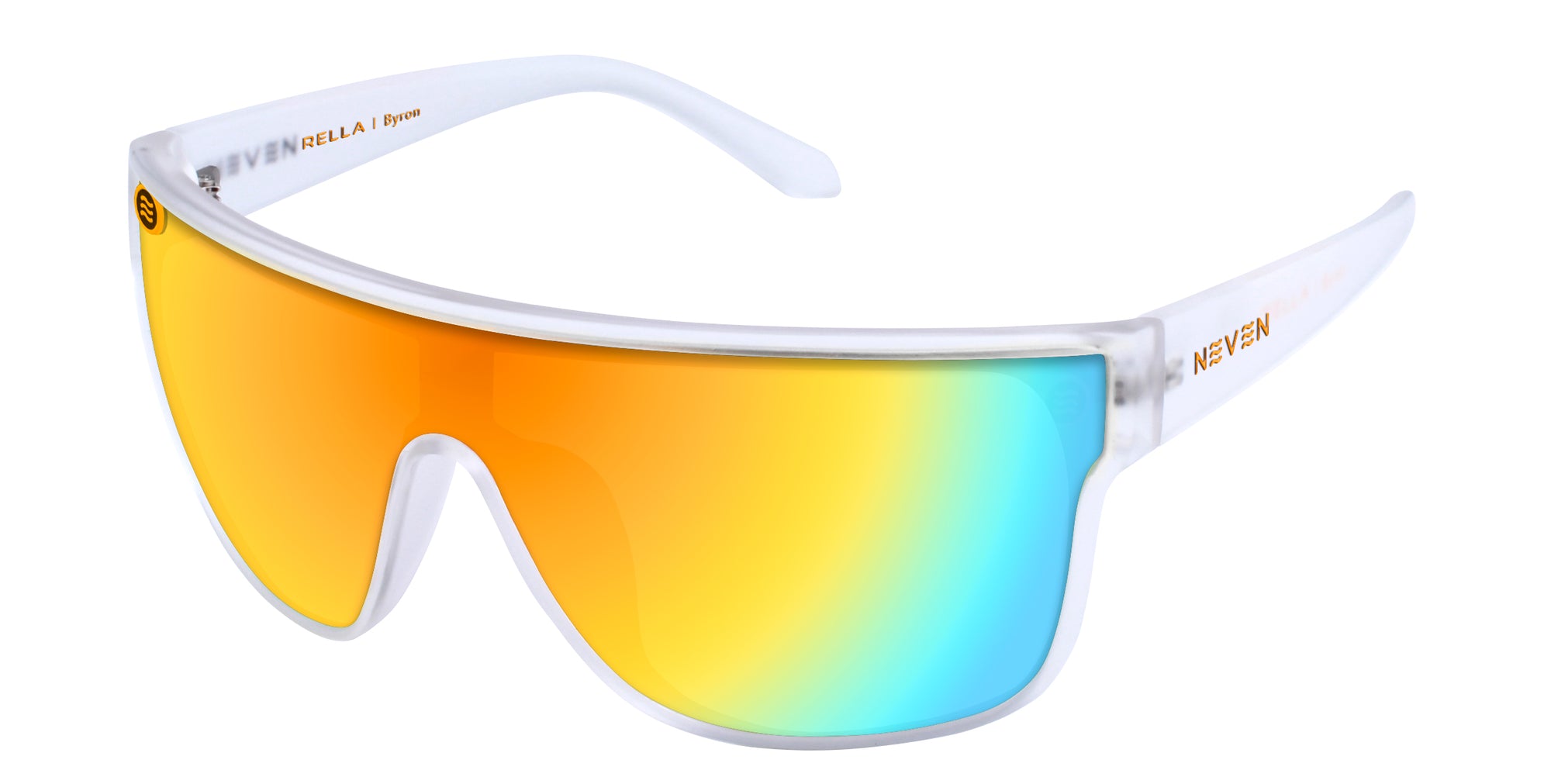 Byron white large polarized sunglasses from Neven Eyewear.