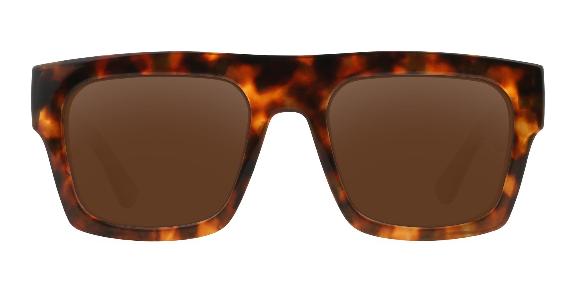 Amar tortoise shell rectangular prescription glasses from Neven Eyewear.