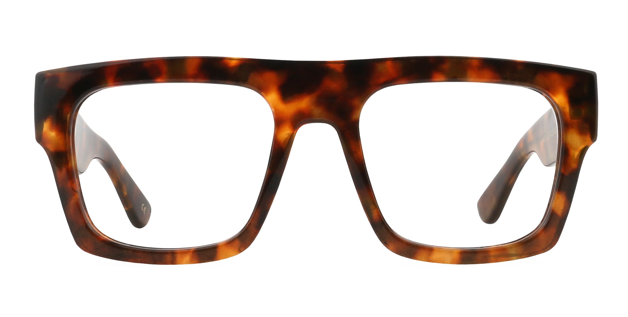 Amar tortoise shell rectangular prescription glasses from Neven Eyewear.