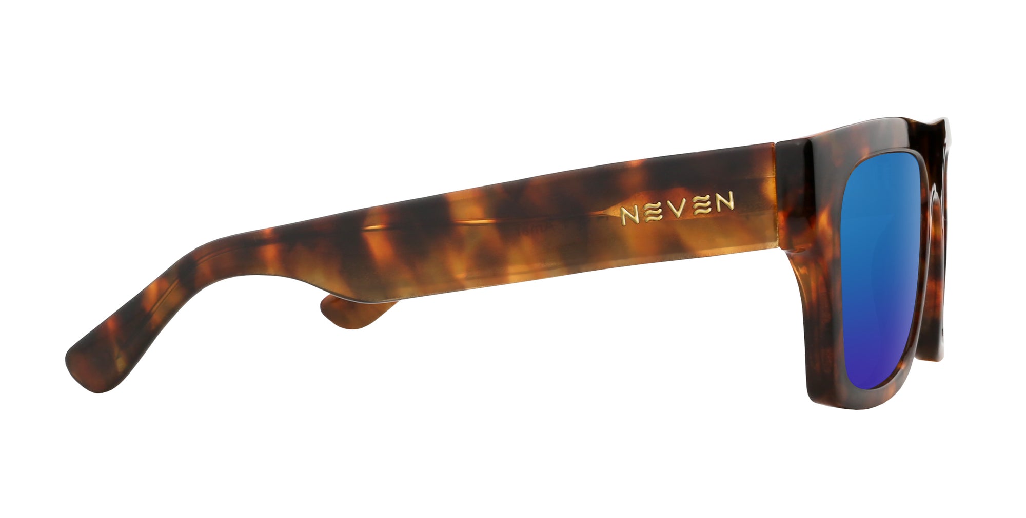Amar tortoise shell rectangular prescription glasses from Neven Eyewear.