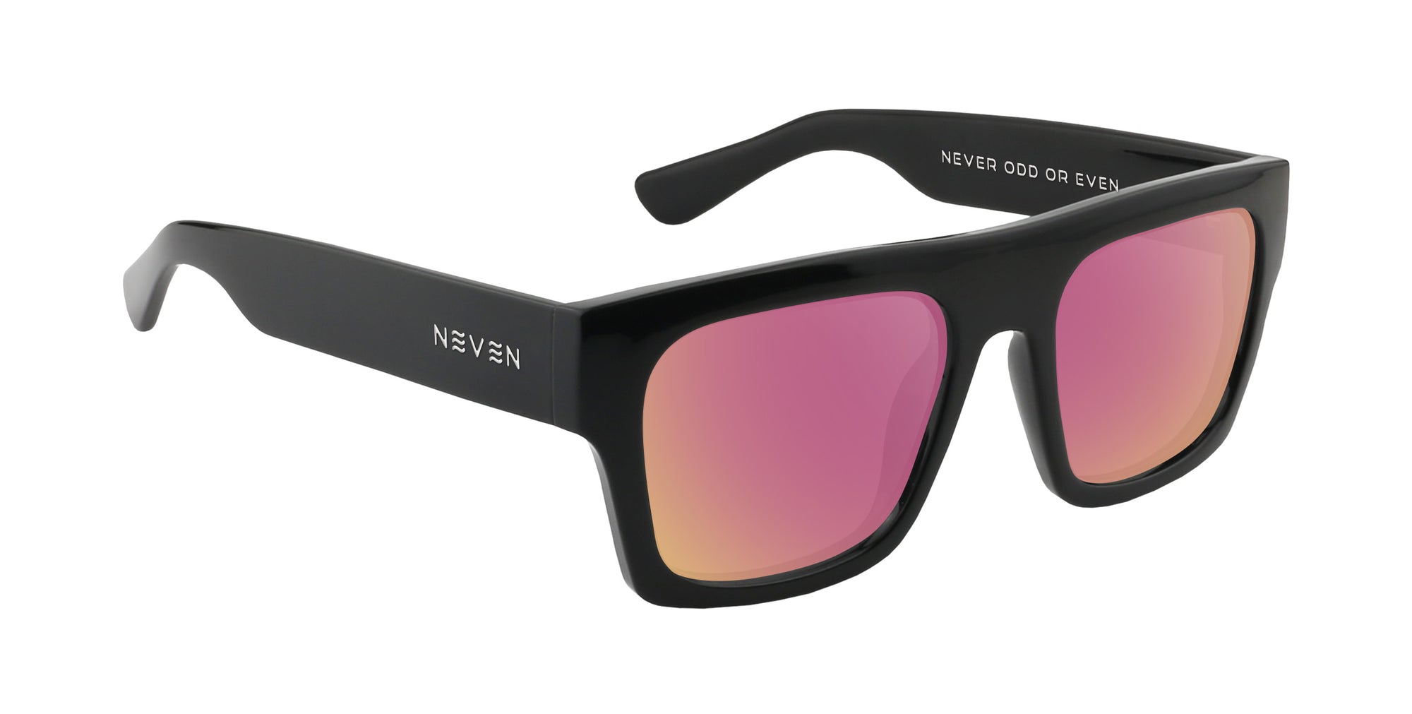 The Royce Black Thick prescription glasses from Neven Eyewear.