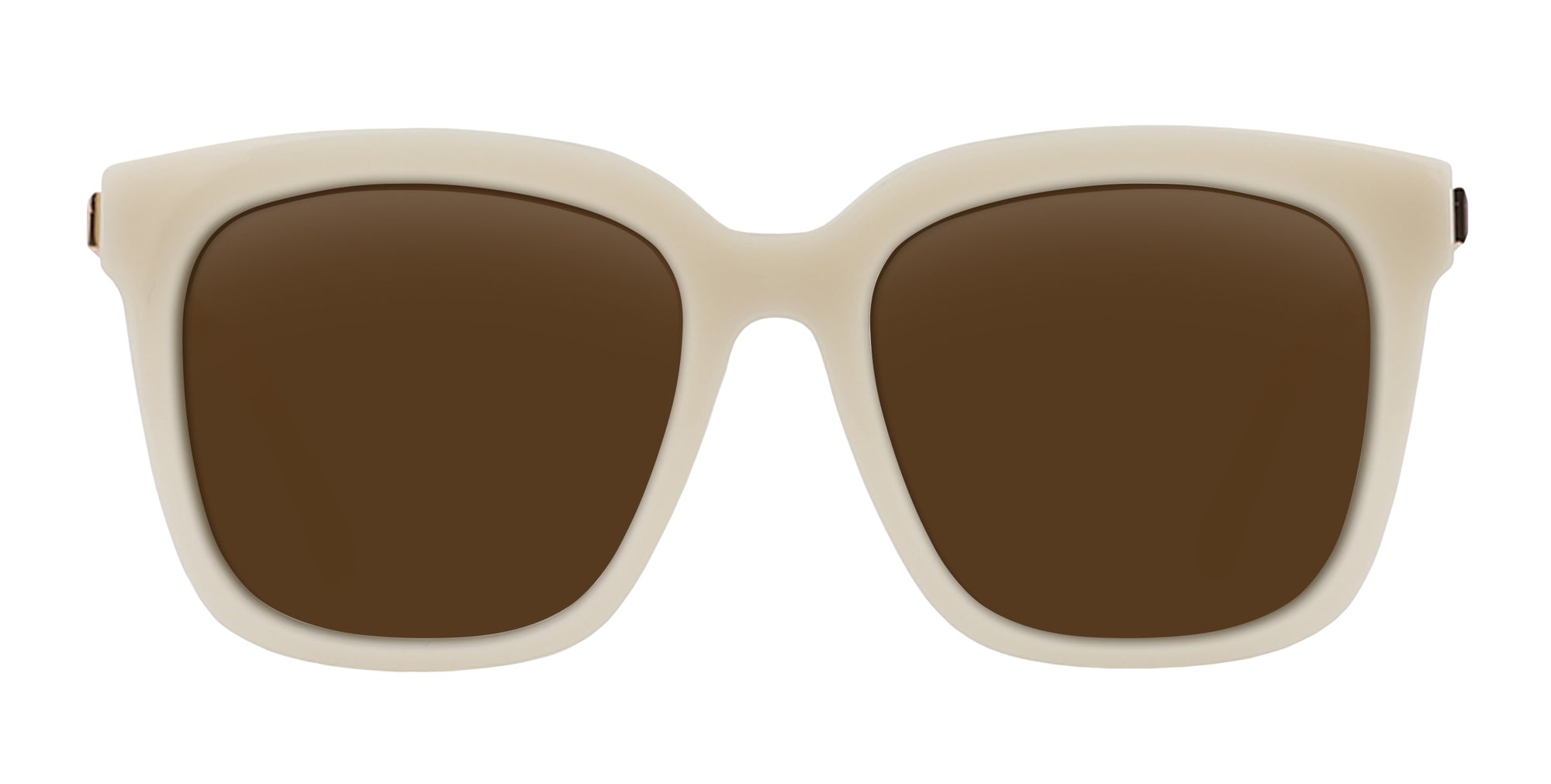 Sand Dollar Cream Square prescription glasses from Neven Eyewear.