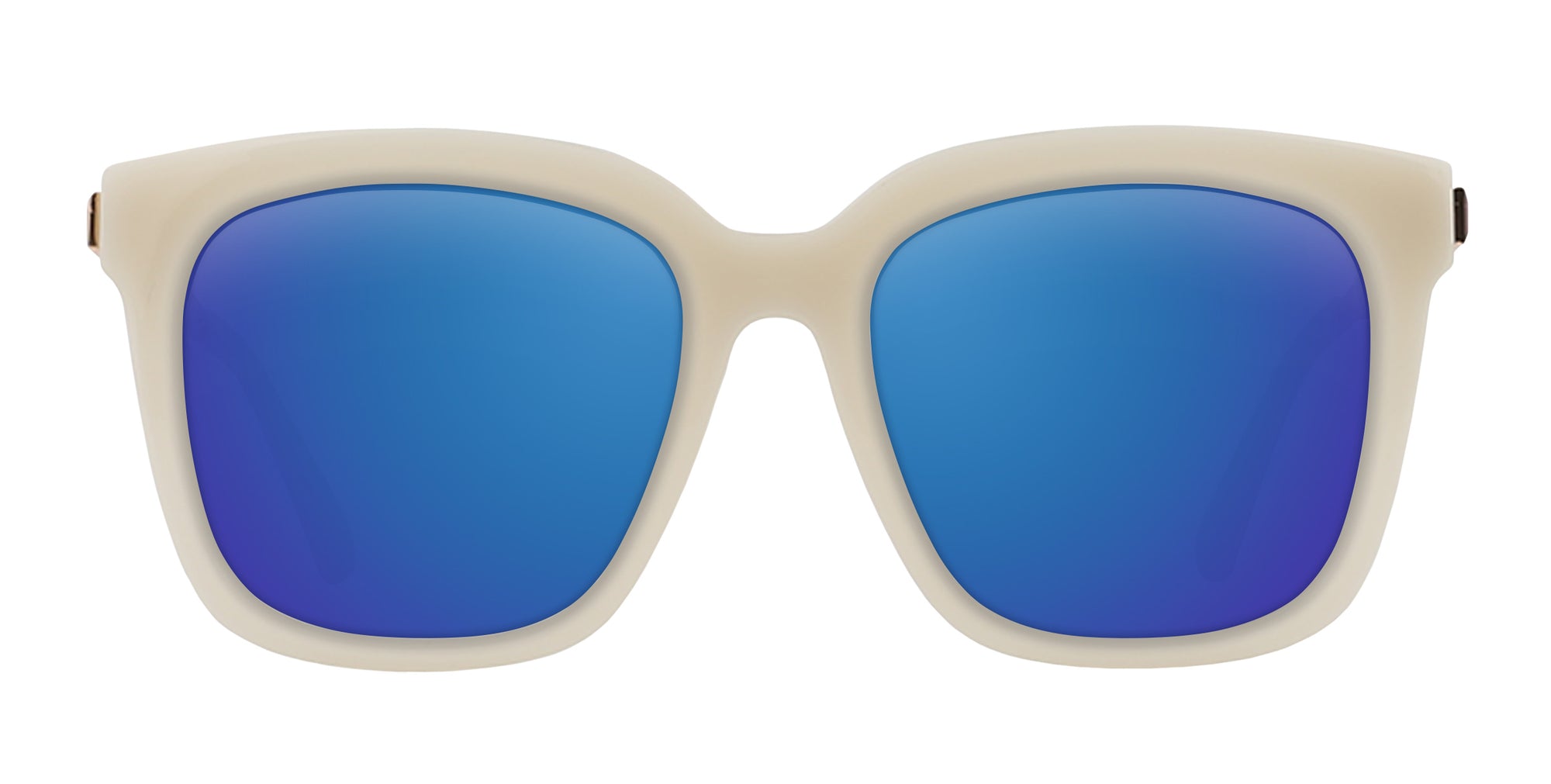Sand Dollar Cream Square prescription glasses from Neven Eyewear.