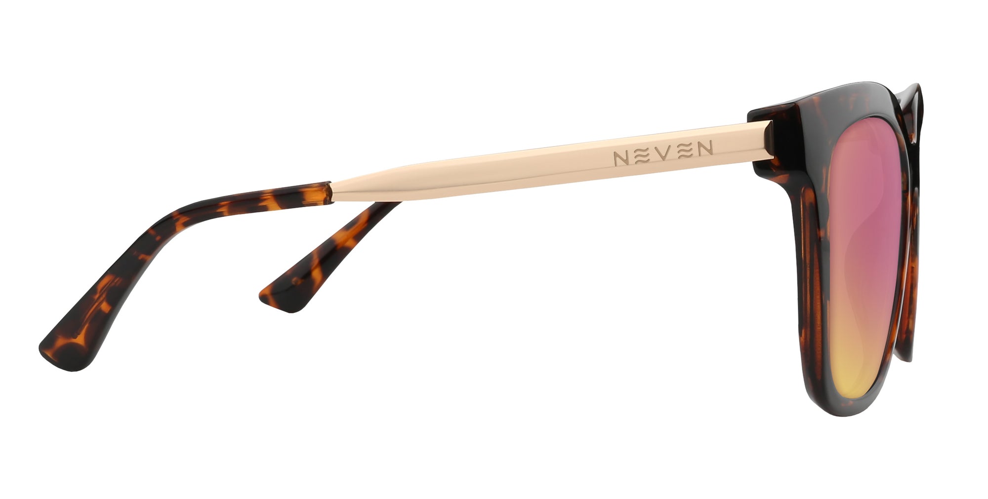 Sarasota tortoiseshell square polarized sunglasses from Neven Eyewear.