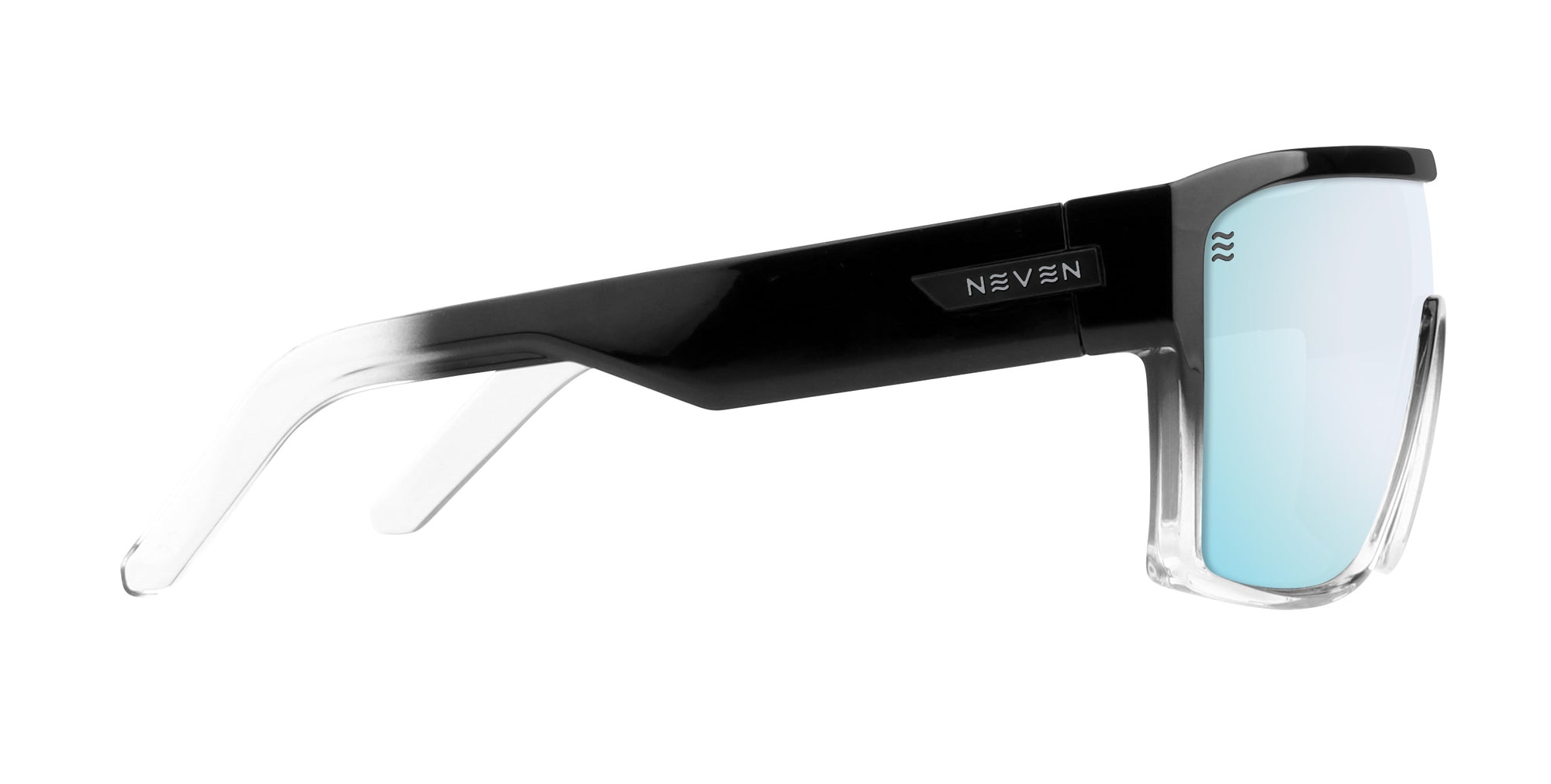 Inlet Black Rectangular polarized sunglasses from Neven Eyewear.