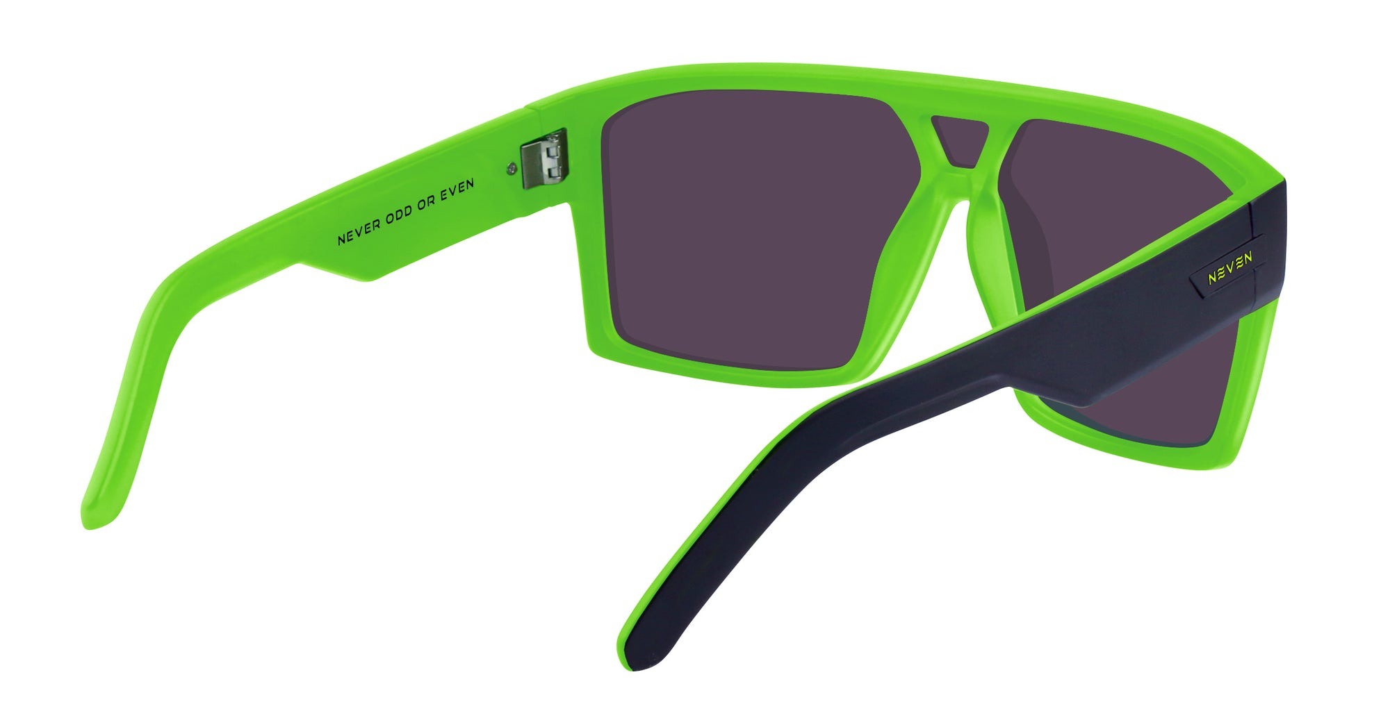 Tables Black Rectangle polarized sunglasses from Neven Eyewear.