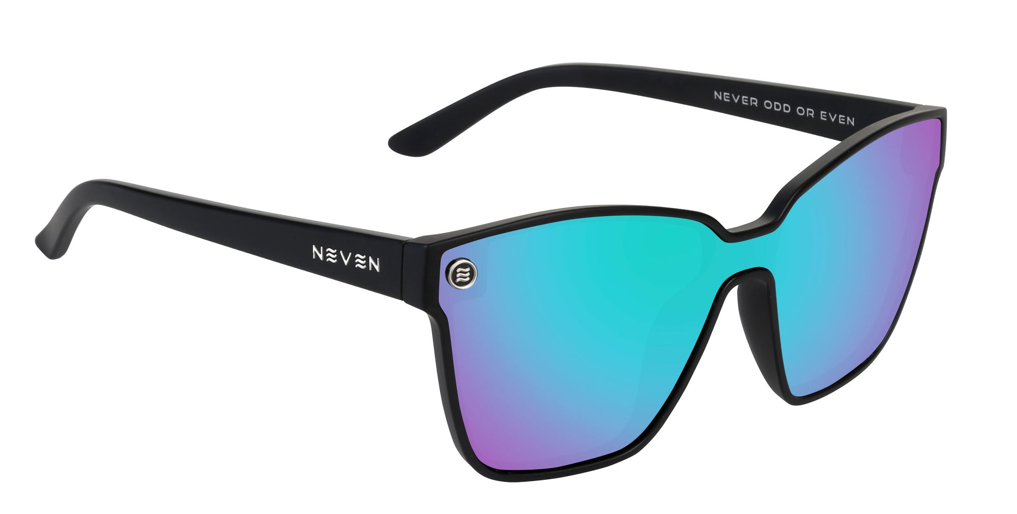 Curiosity Black Cat Eye Polarized Sunglasses from Neven Eyewear.
