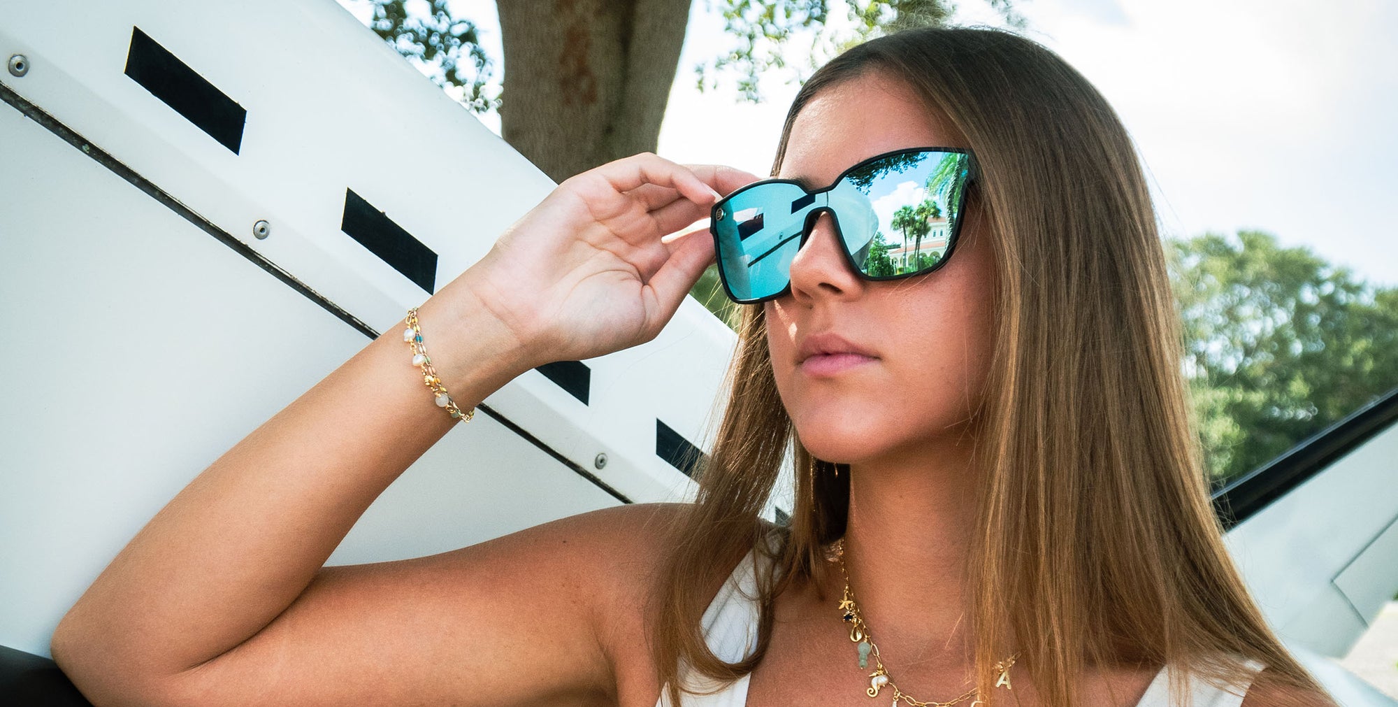 Perseverance Black Cat Eye polarized sunglasses from Neven Eyewear.