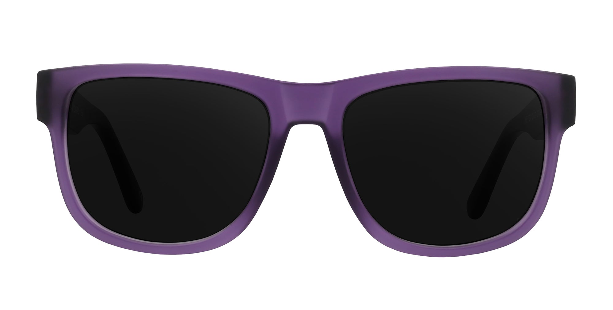 Ella Purple rectangular prescription glasses from Neven Eyewear.
