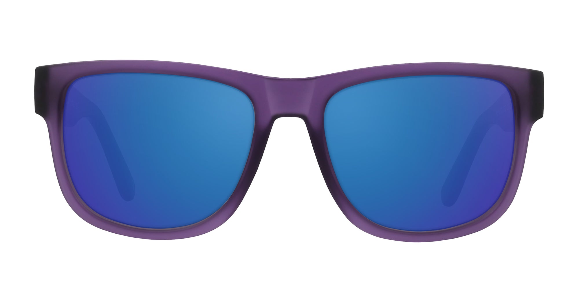 Ella Purple rectangular prescription glasses from Neven Eyewear.
