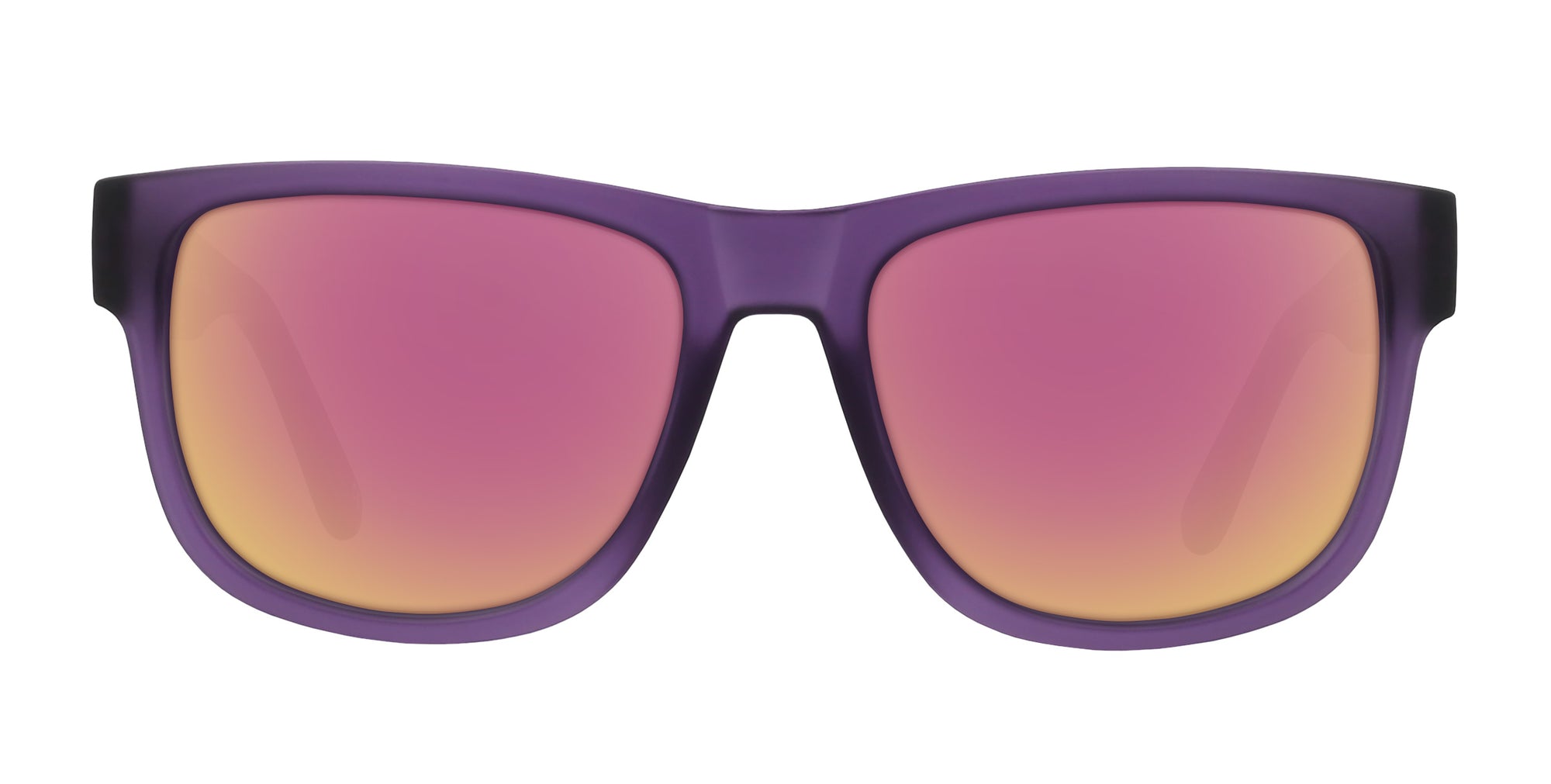 Ella Purple rectangular prescription glasses from Neven Eyewear.