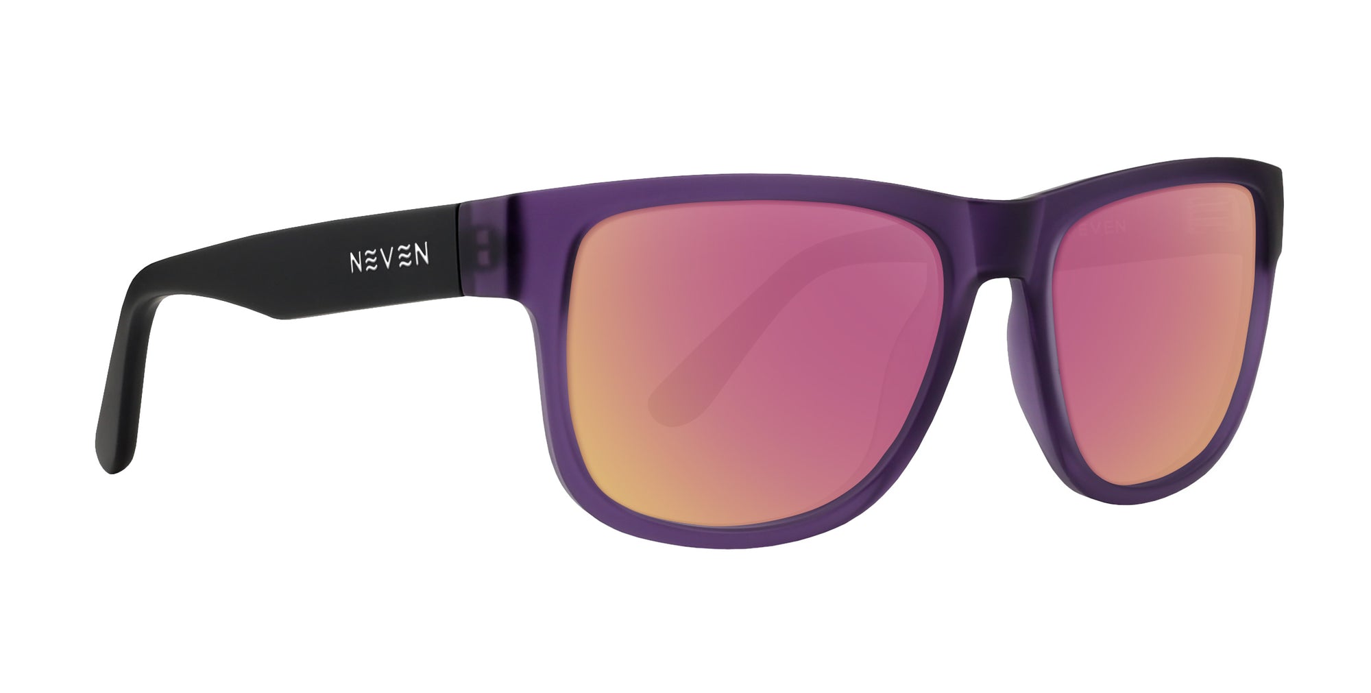 Ella Purple rectangular prescription glasses from Neven Eyewear.