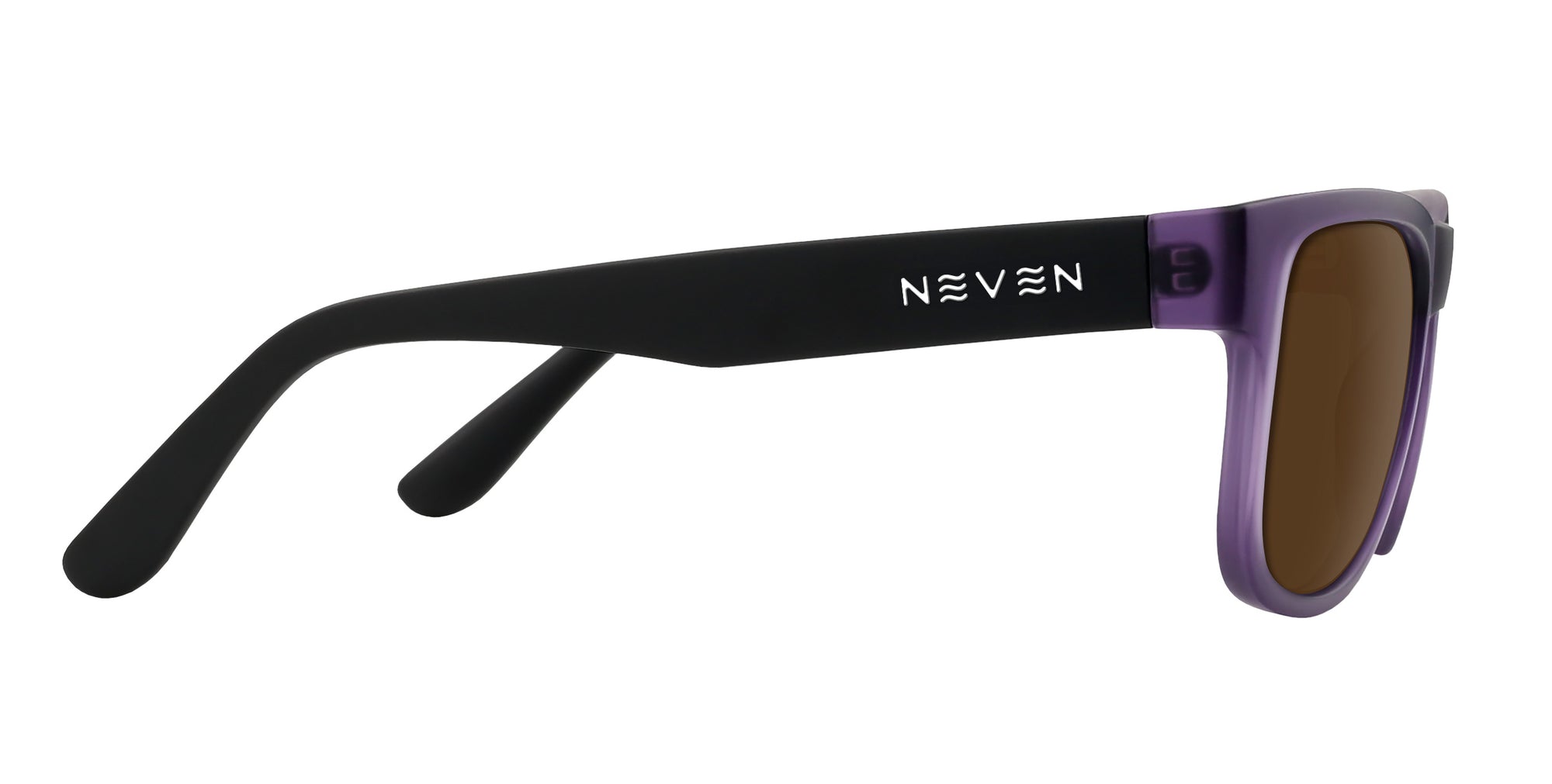 Ella Purple rectangular prescription glasses from Neven Eyewear.