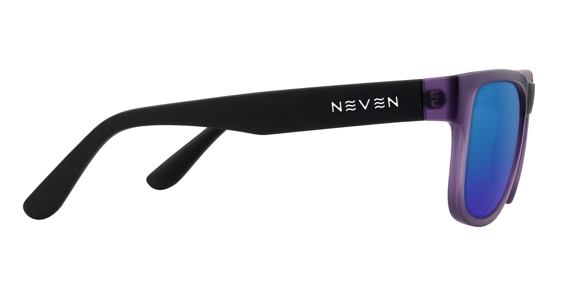 Ella Purple rectangular prescription glasses from Neven Eyewear.
