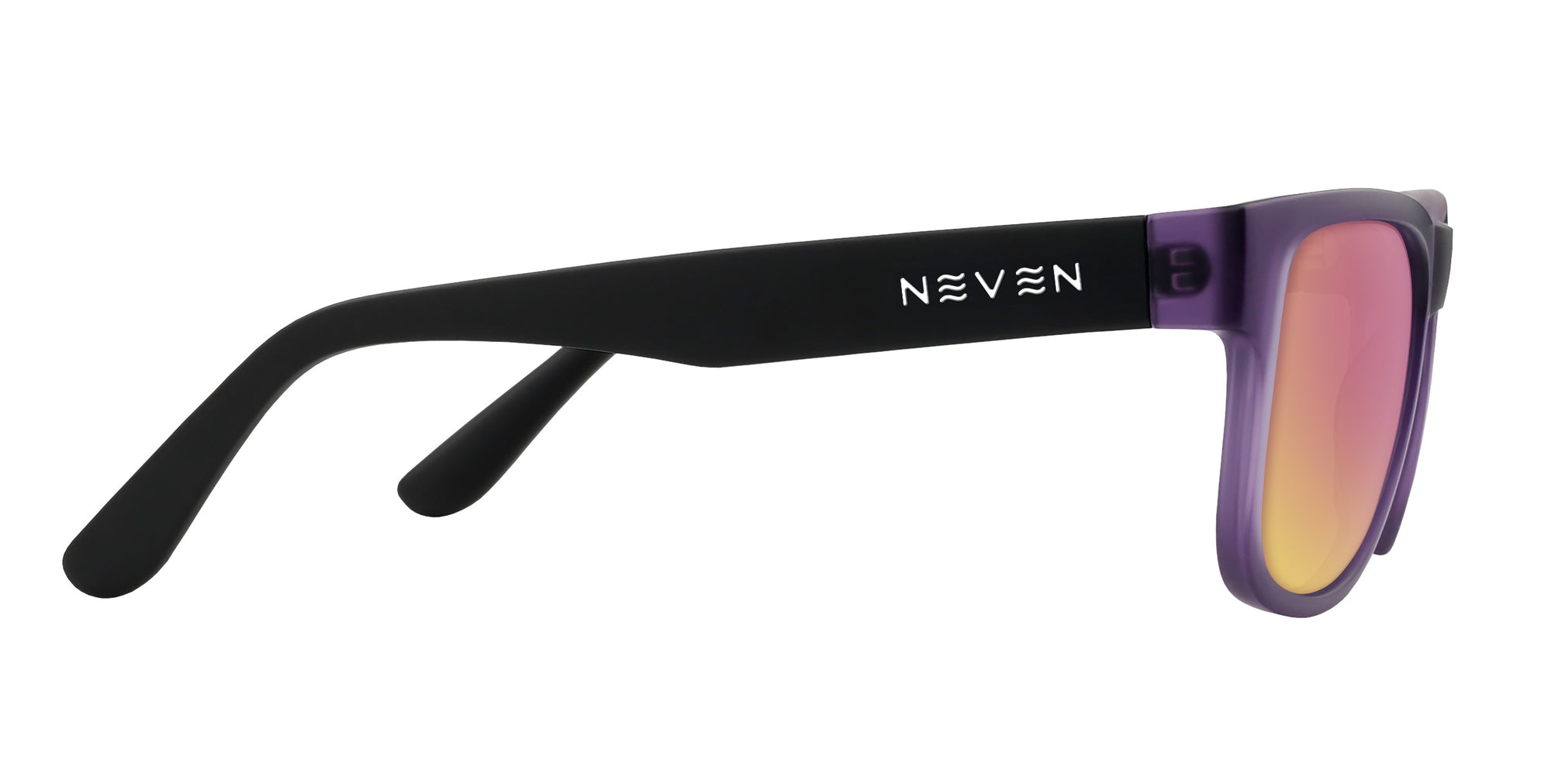 Ella Purple rectangular prescription glasses from Neven Eyewear.