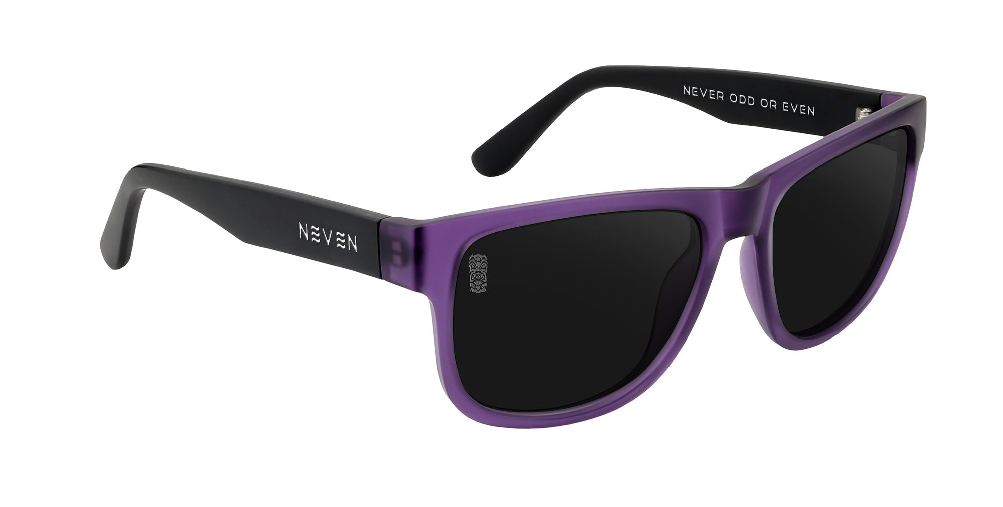 Ella Purple Wayfarer polarized sunglasses from Neven Eyewear.