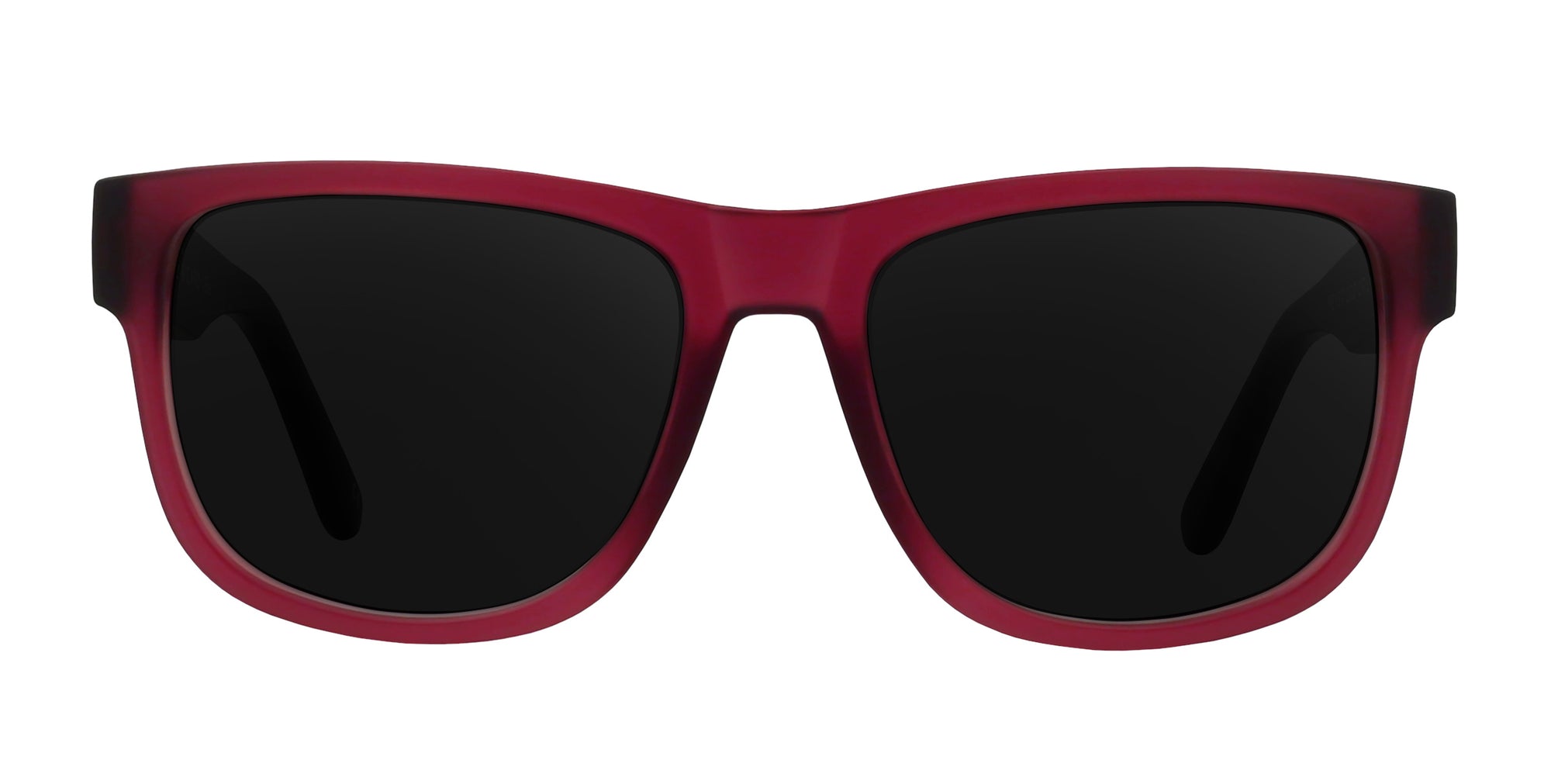 Plasma Red/Black Rectangular Prescription Glasses from Neven Eyewear.