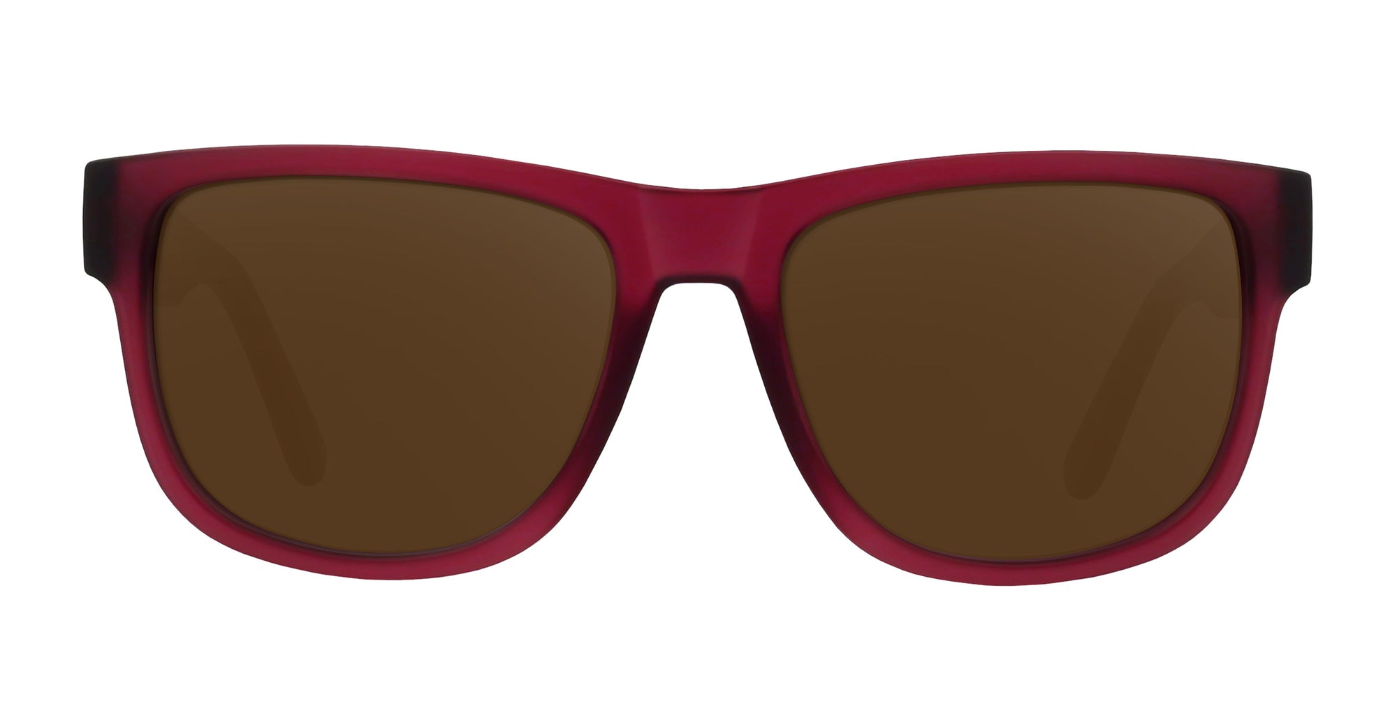 Plasma Red/Black Rectangular Prescription Glasses from Neven Eyewear.