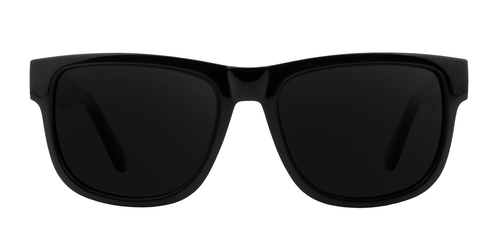 Sade black rectangular prescription glasses from Neven Eyewear.