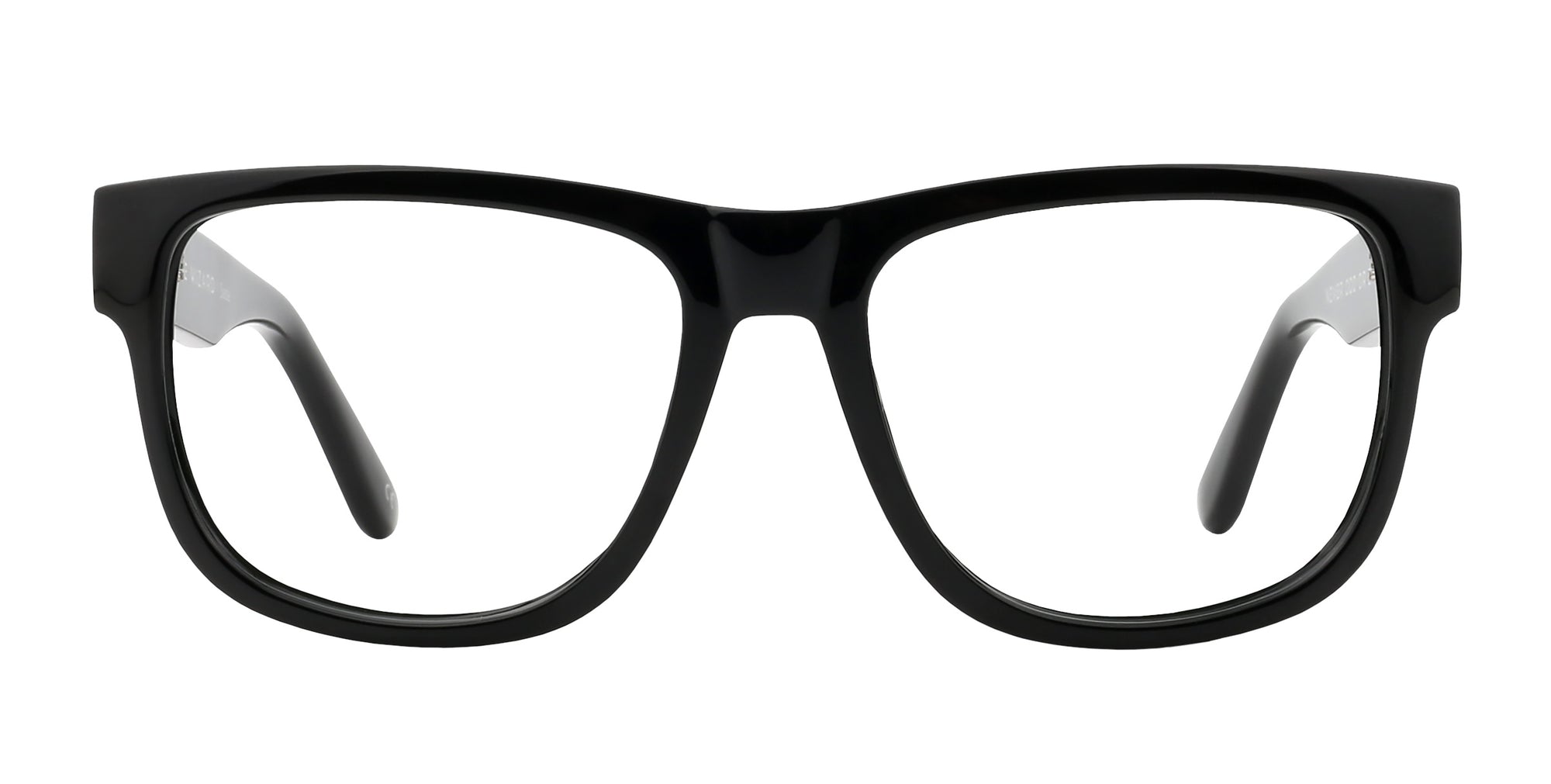 Sade black rectangular prescription glasses from Neven Eyewear.