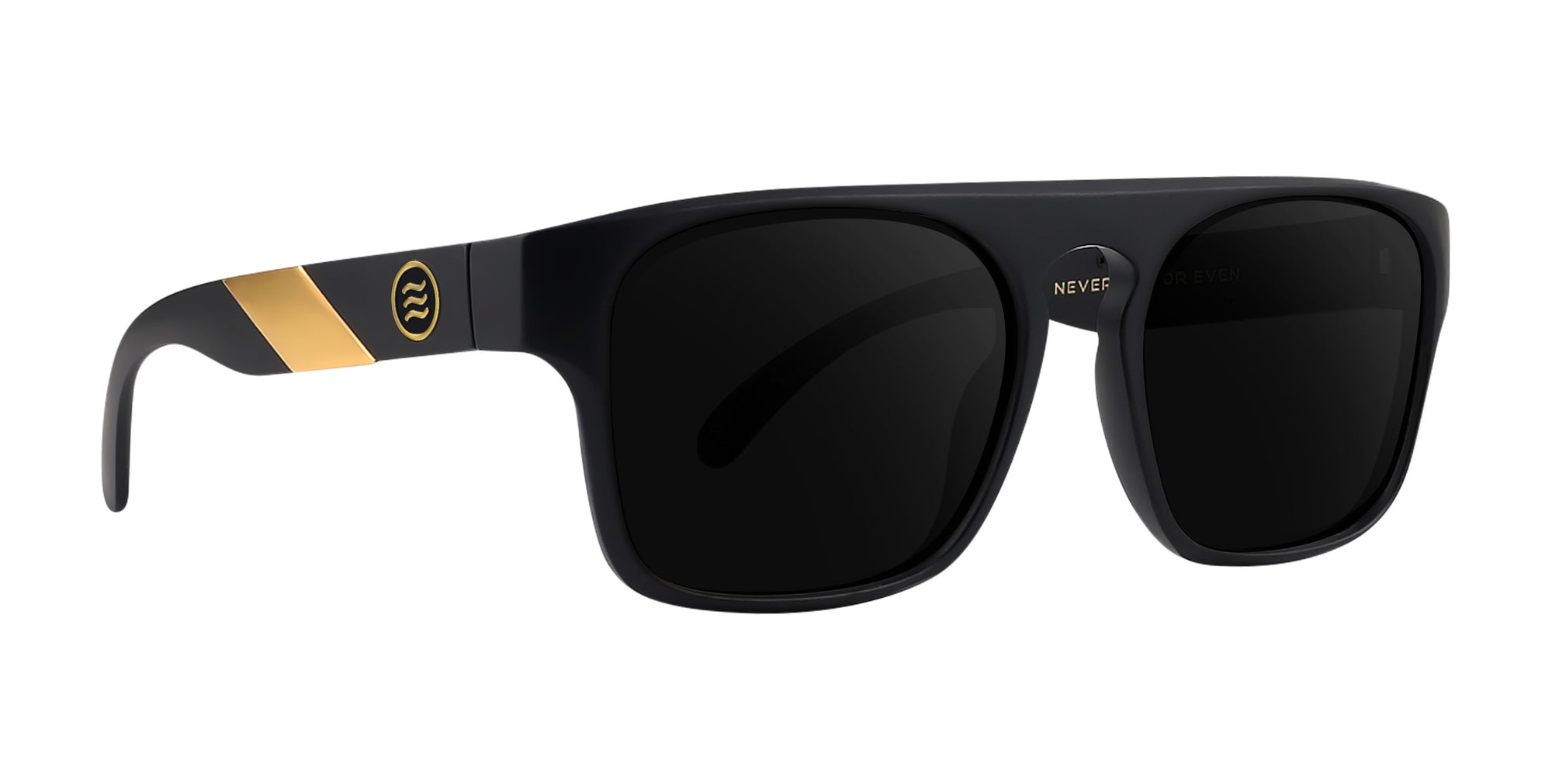 Golden Banana matte black round prescription glasses from Neven Eyewear Pair name: Golden Banana Frame shape: round.