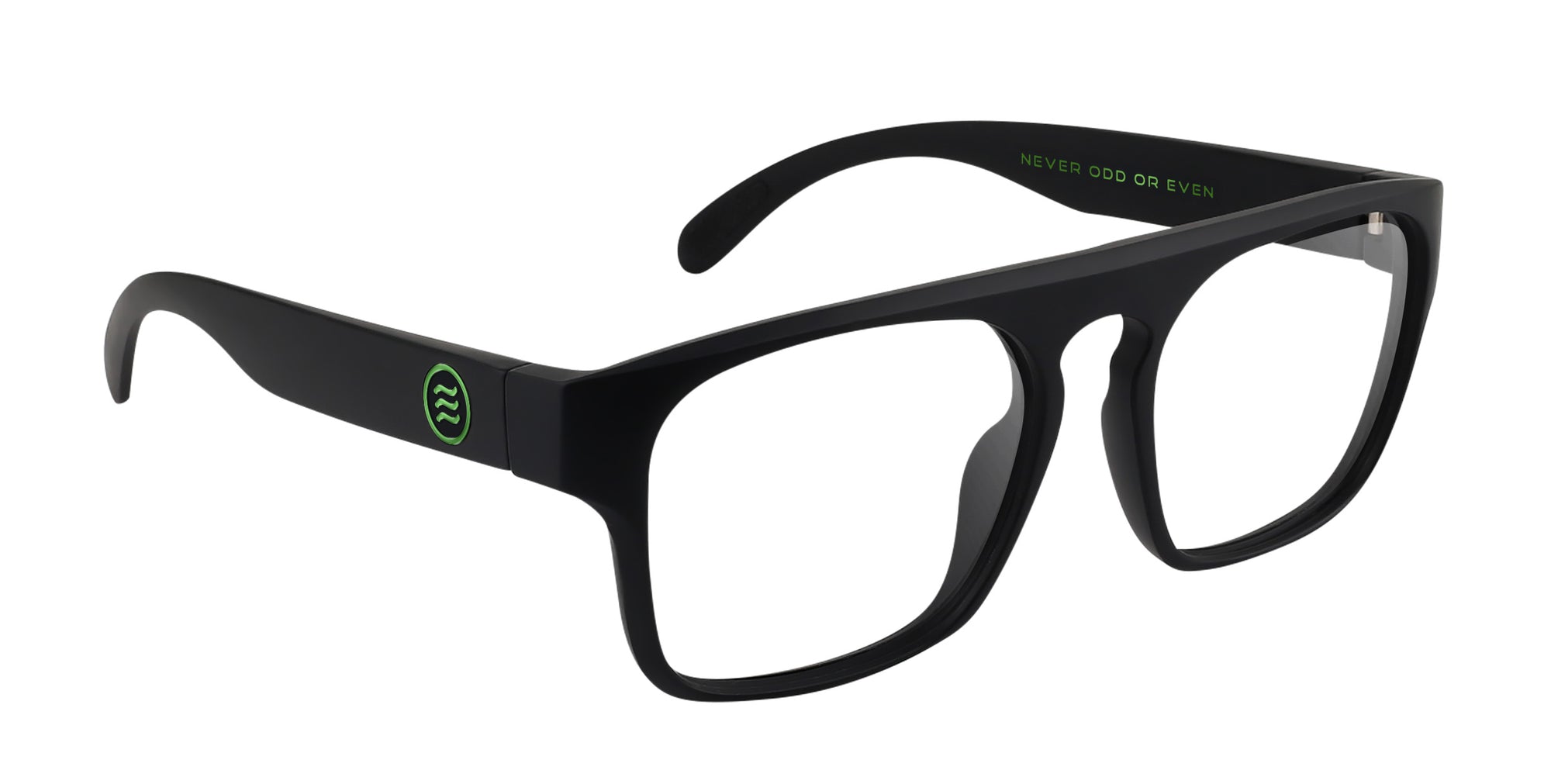 Primatology Matte black Rectangle prescription glasses from Neven Eyewear Pair Name: Primatology Frame Shape: Rectangle.