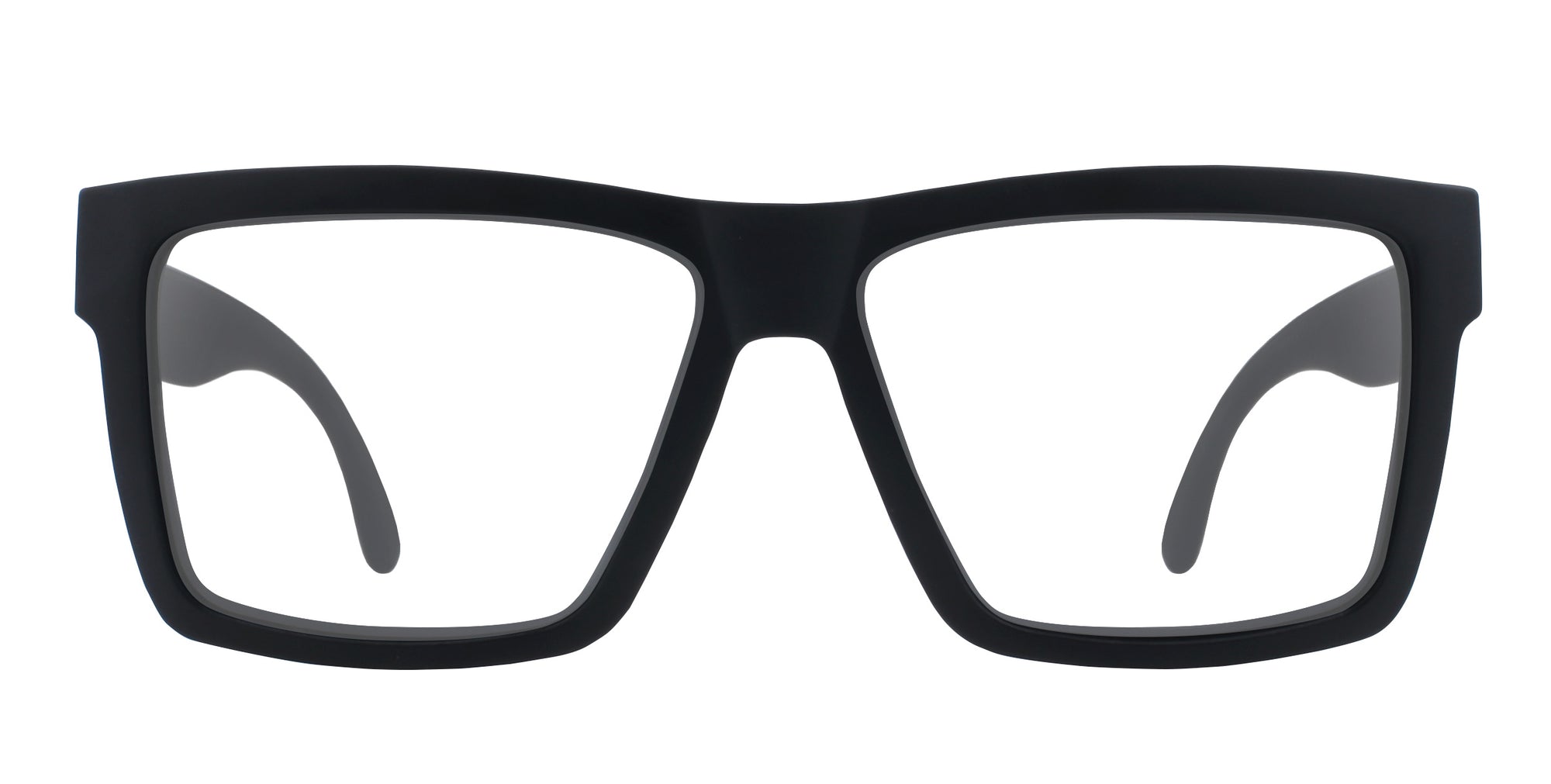 Ace Black Rectangular prescription glasses from Neven Eyewear.